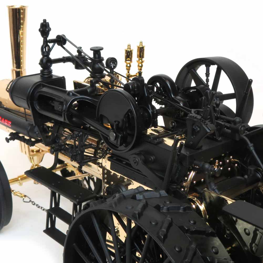 Gold Chrome Chase Unit ~ 1/16 Case 65 HP Steam Tractor, 175th Anniversary Collector Edition - Image 5