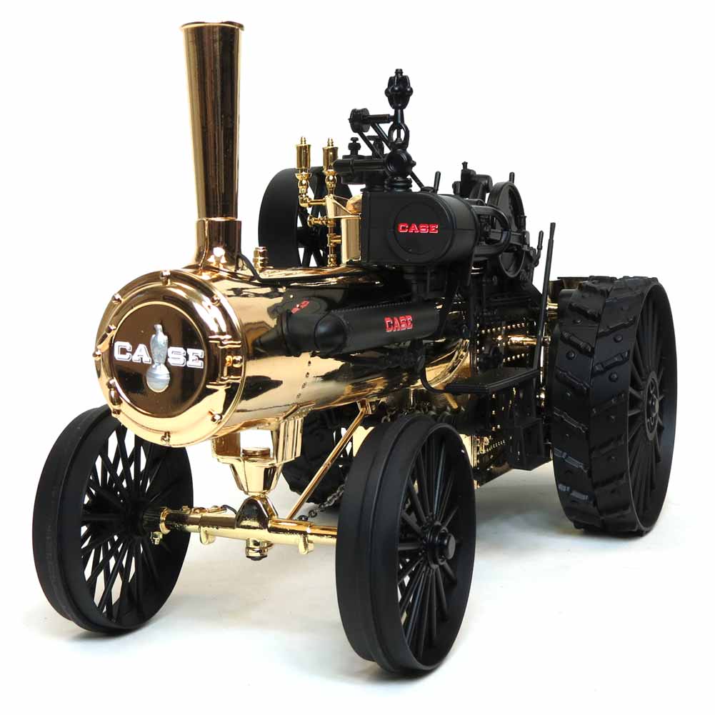 Gold Chrome Chase Unit ~ 1/16 Case 65 HP Steam Tractor, 175th Anniversary Collector Edition - Image 7