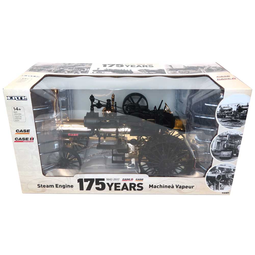 Gold Chrome Chase Unit ~ 1/16 Case 65 HP Steam Tractor, 175th Anniversary Collector Edition - Image 8