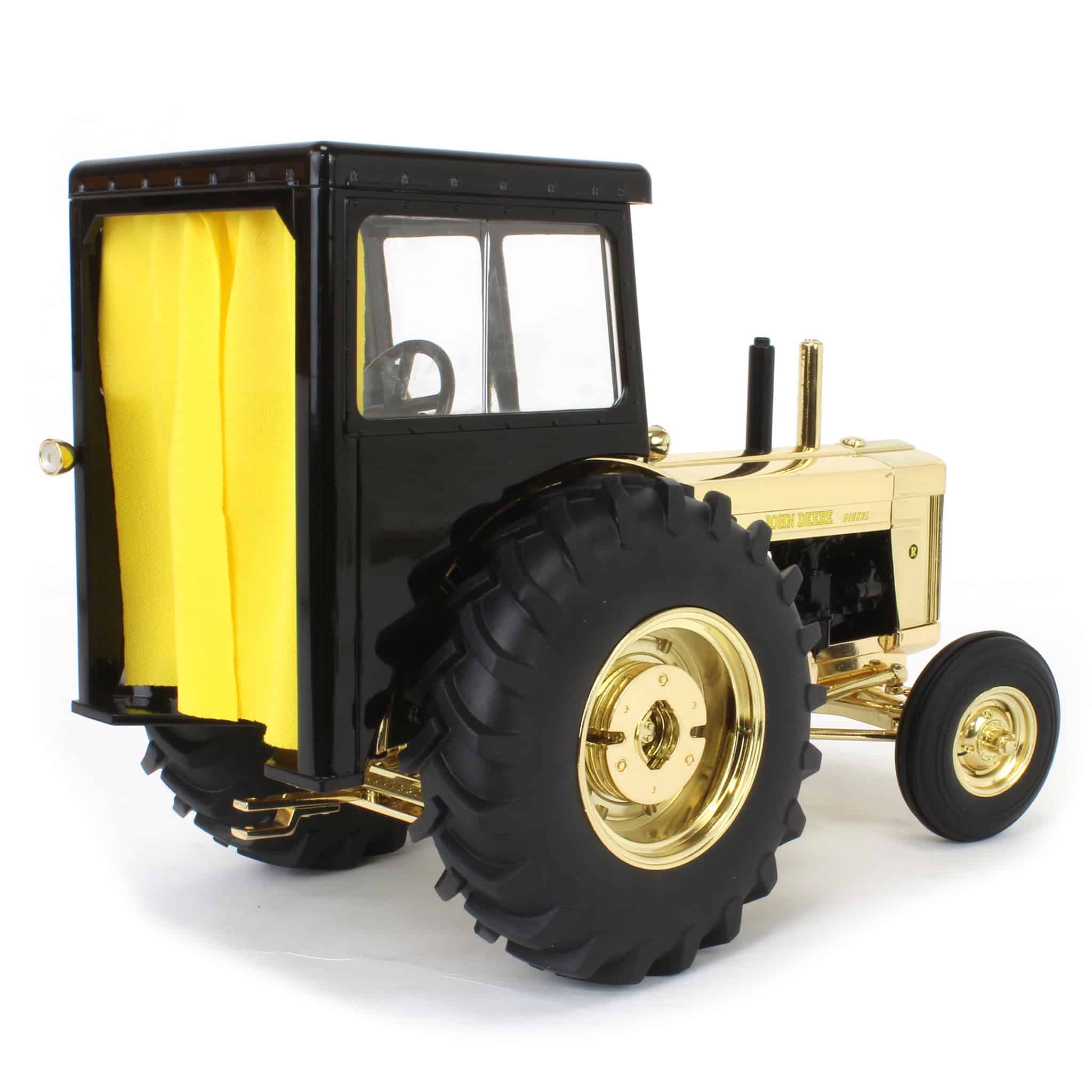 Gold Chrome Chase Unit ~ 1/16 John Deere Model "R" with Cab, 2024 Two Cylinder Club - Image 3
