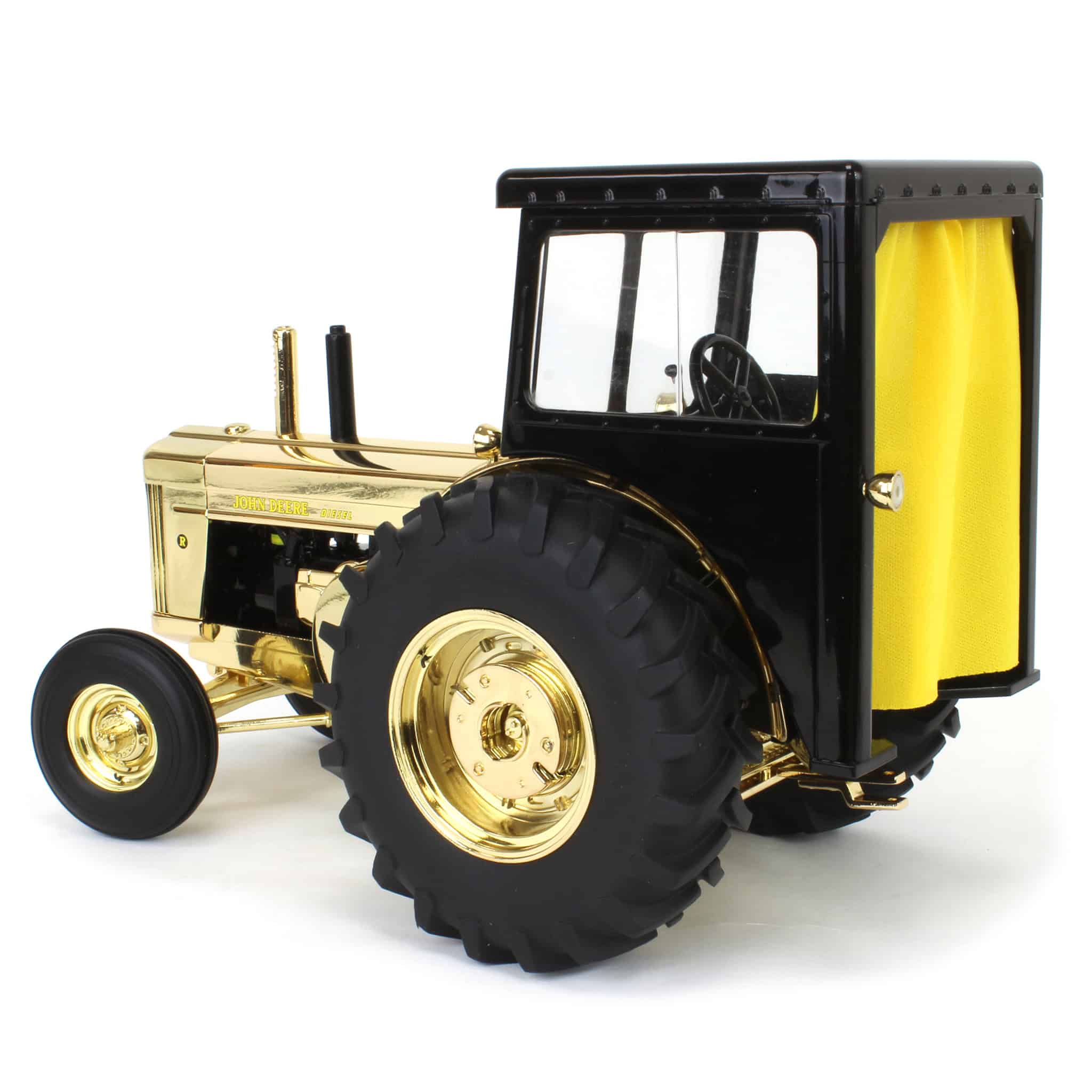 Gold Chrome Chase Unit ~ 1/16 John Deere Model "R" with Cab, 2024 Two Cylinder Club - Image 4