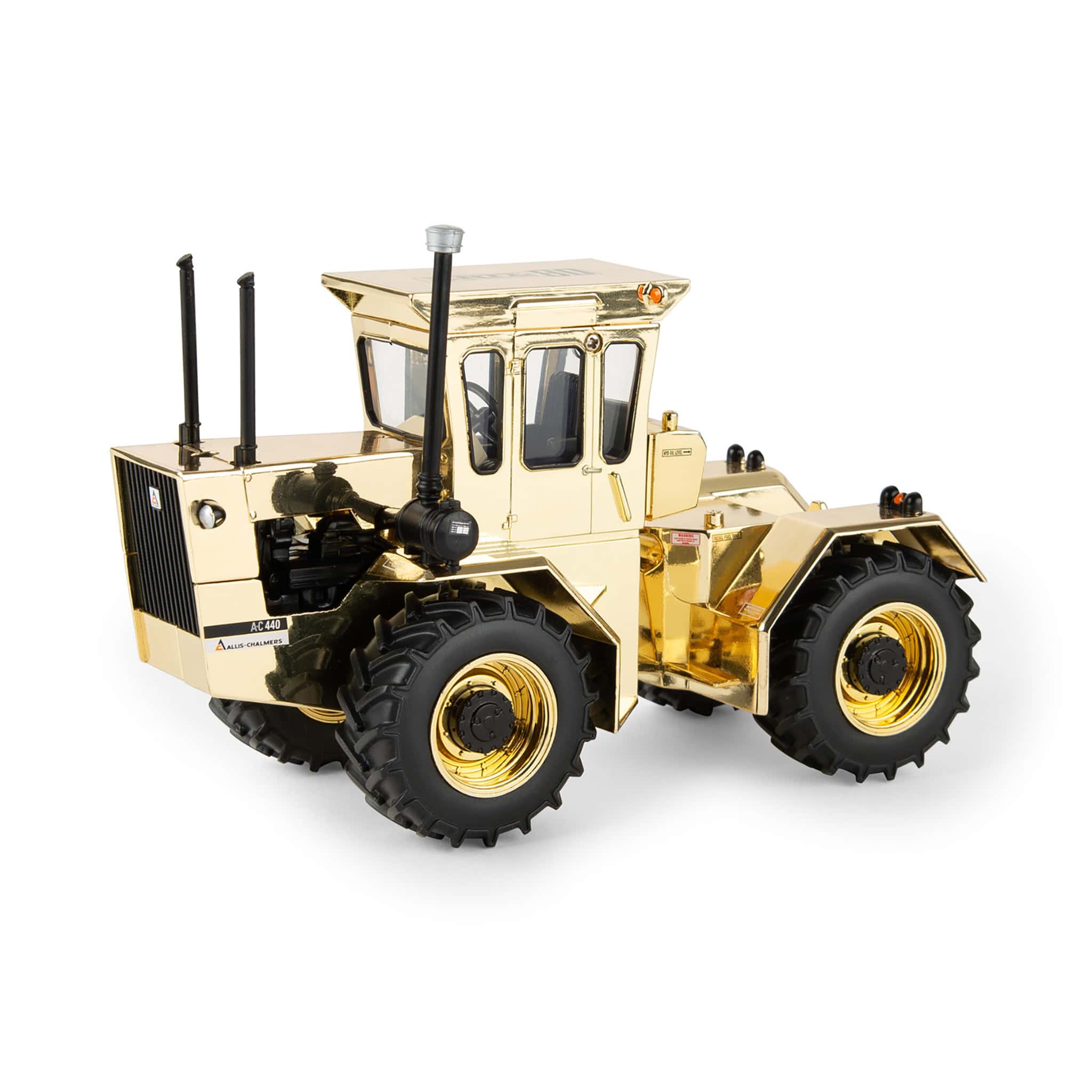 Gold Chrome Chase Unit ~ 1/32 Allis Chalmers 440 4WD Tractor, ERTL 80th Anniversary, Prestige Collection
