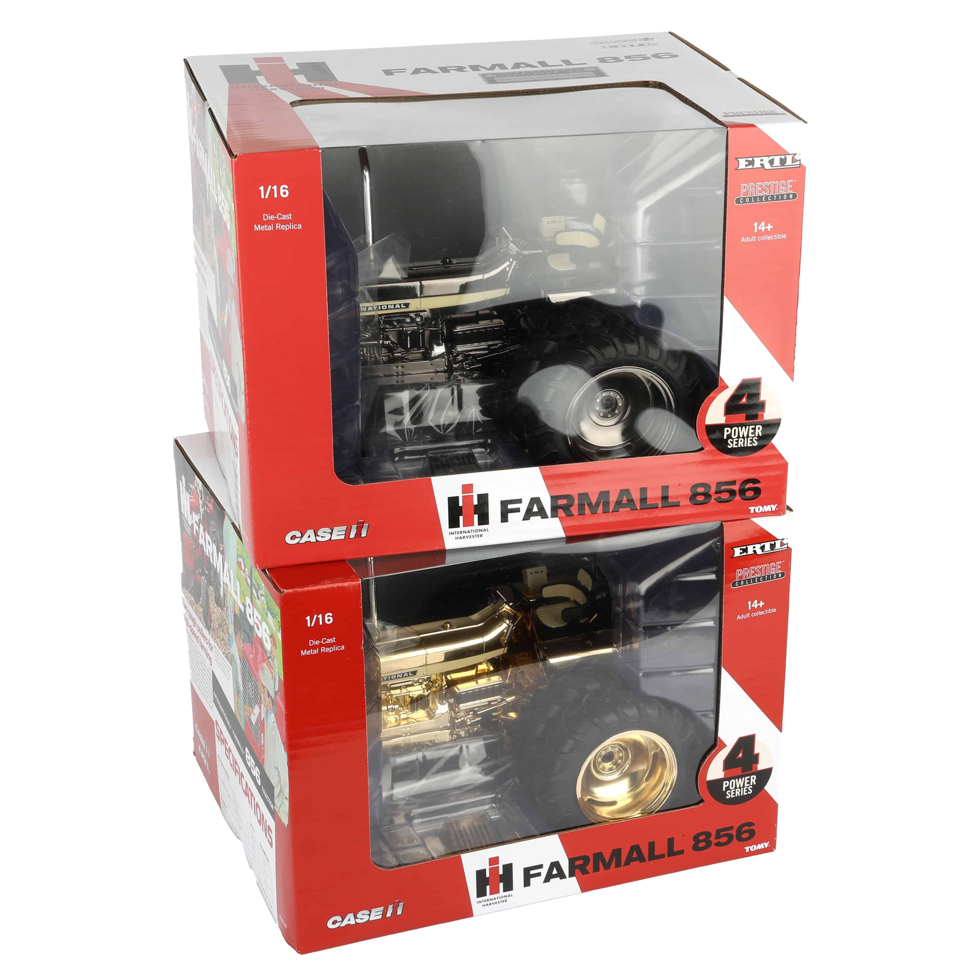 Gold & Gun Metal Chrome Set ~ 1/16 IH Farmall 856 Tractor, 4th in Outback Toys Exclusive Power Series - Image 2