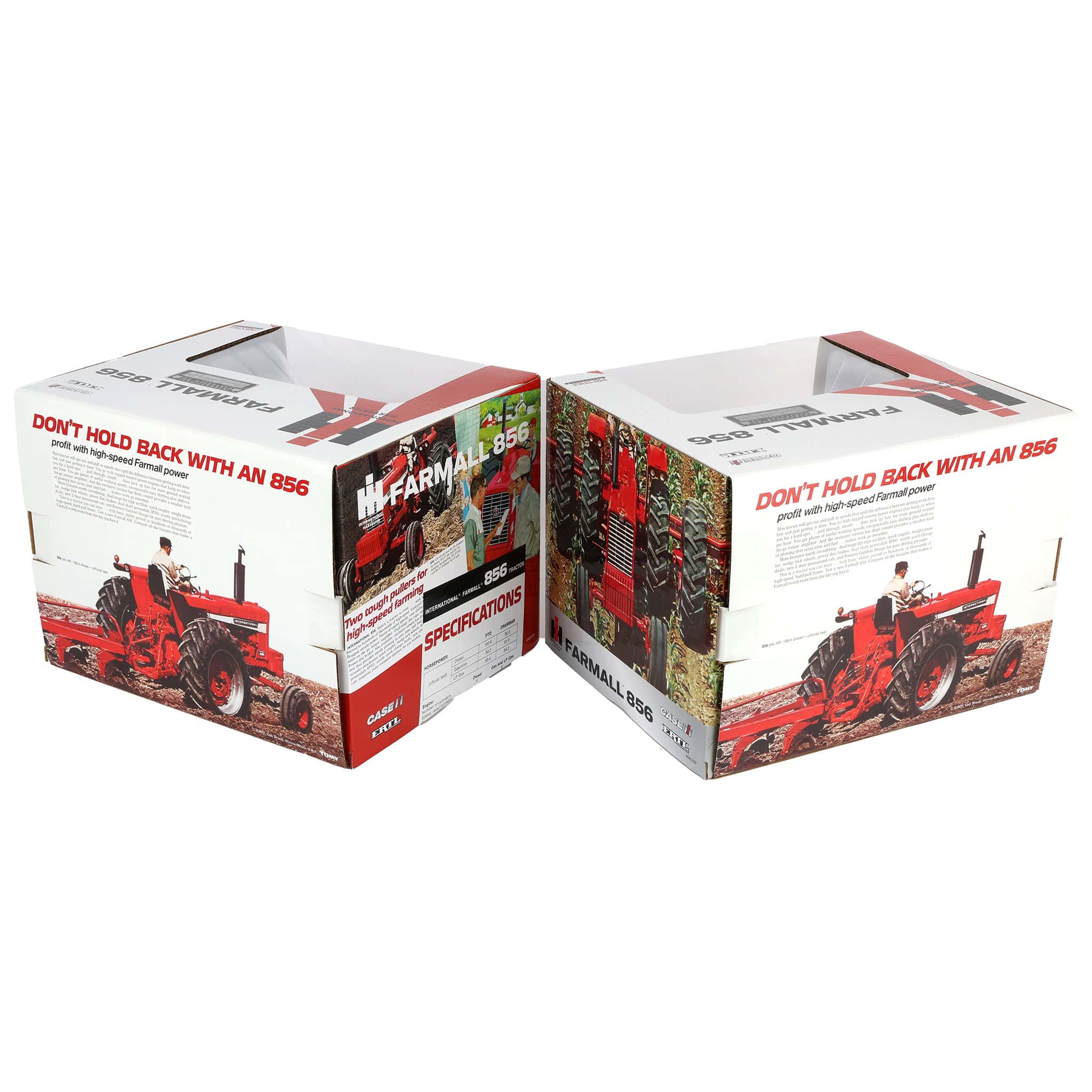 Gold & Gun Metal Chrome Set ~ 1/16 IH Farmall 856 Tractor, 4th in Outback Toys Exclusive Power Series - Image 3