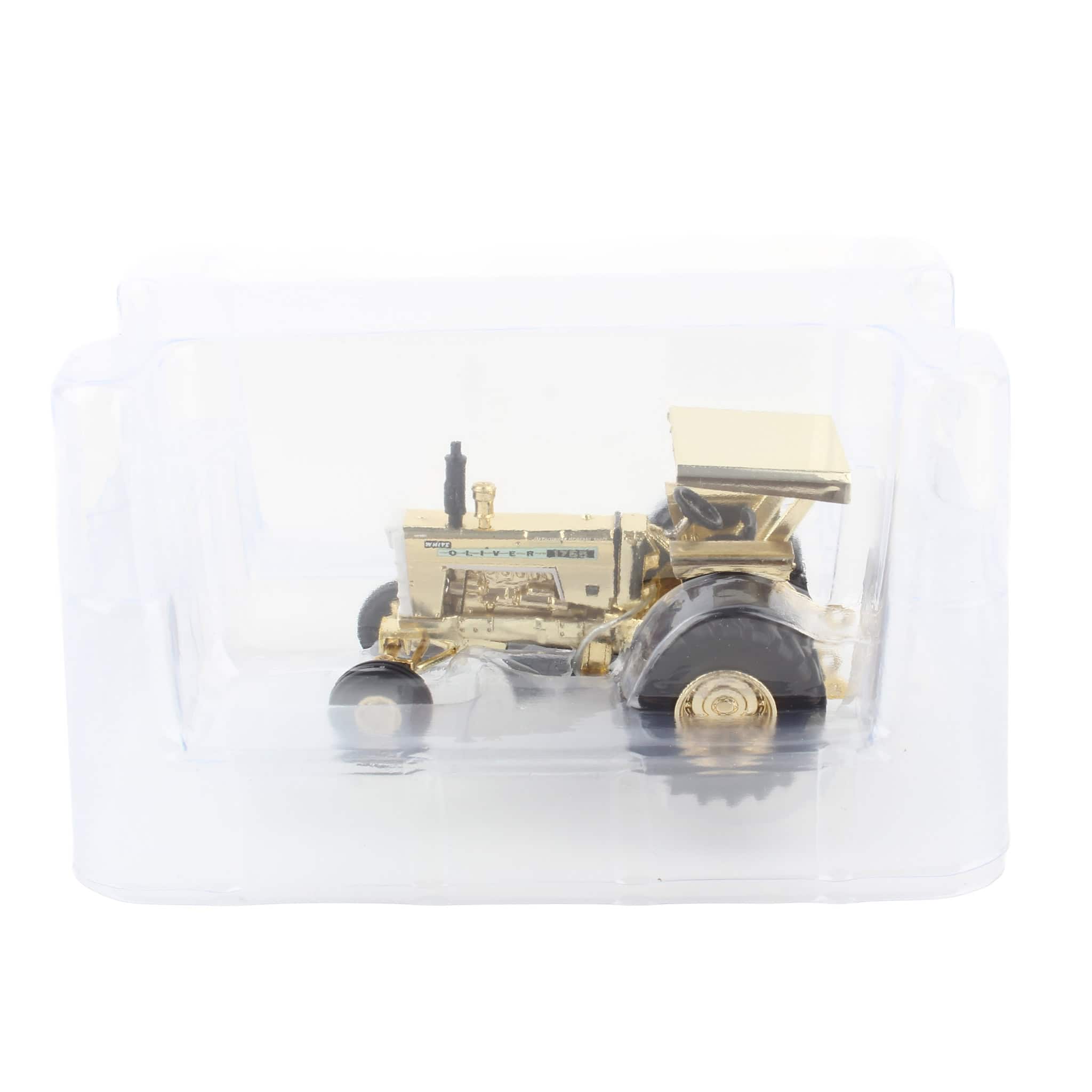 Gold Plated Chase Unit ~ 1/64 Oliver 1755 Tractor with Canopy & Duals by SpecCast, 3rd Annual Heartland Toy Show - Image 3