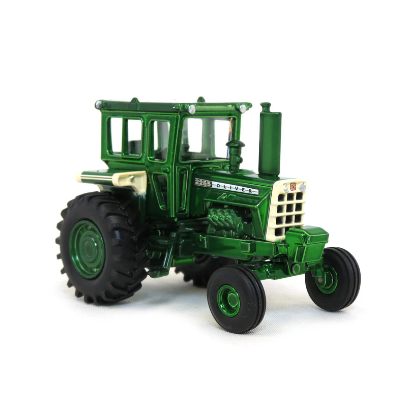 Green Chrome 1/64 Oliver 2255 Cab, 2018 PA Farm Show, LE of 150 Units by SpecCast - Image 2