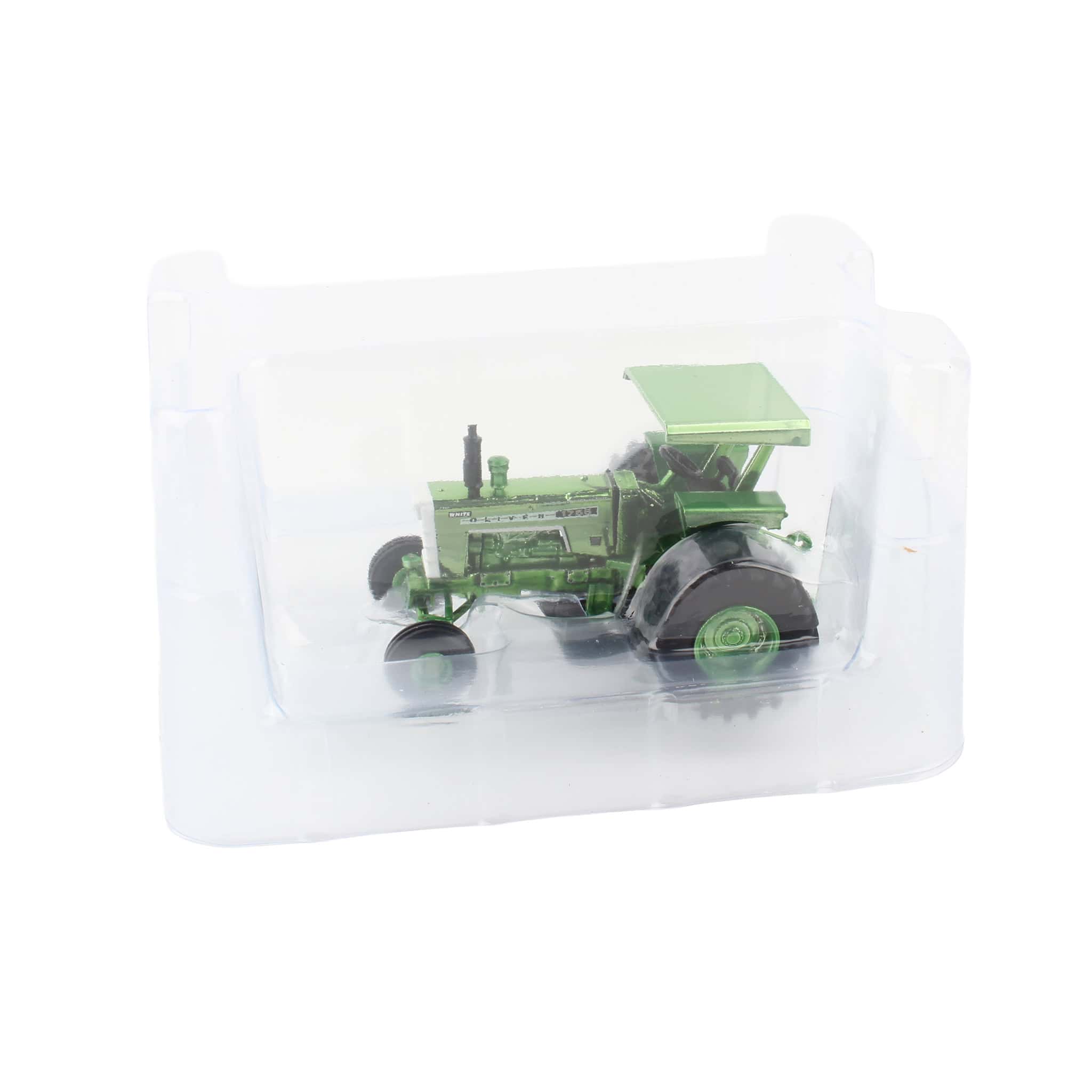 Green Chrome Chase Unit ~ 1/64 Oliver 1755 Tractor with Canopy & Duals by SpecCast, 3rd Annual Heartland Toy Show - Image 3