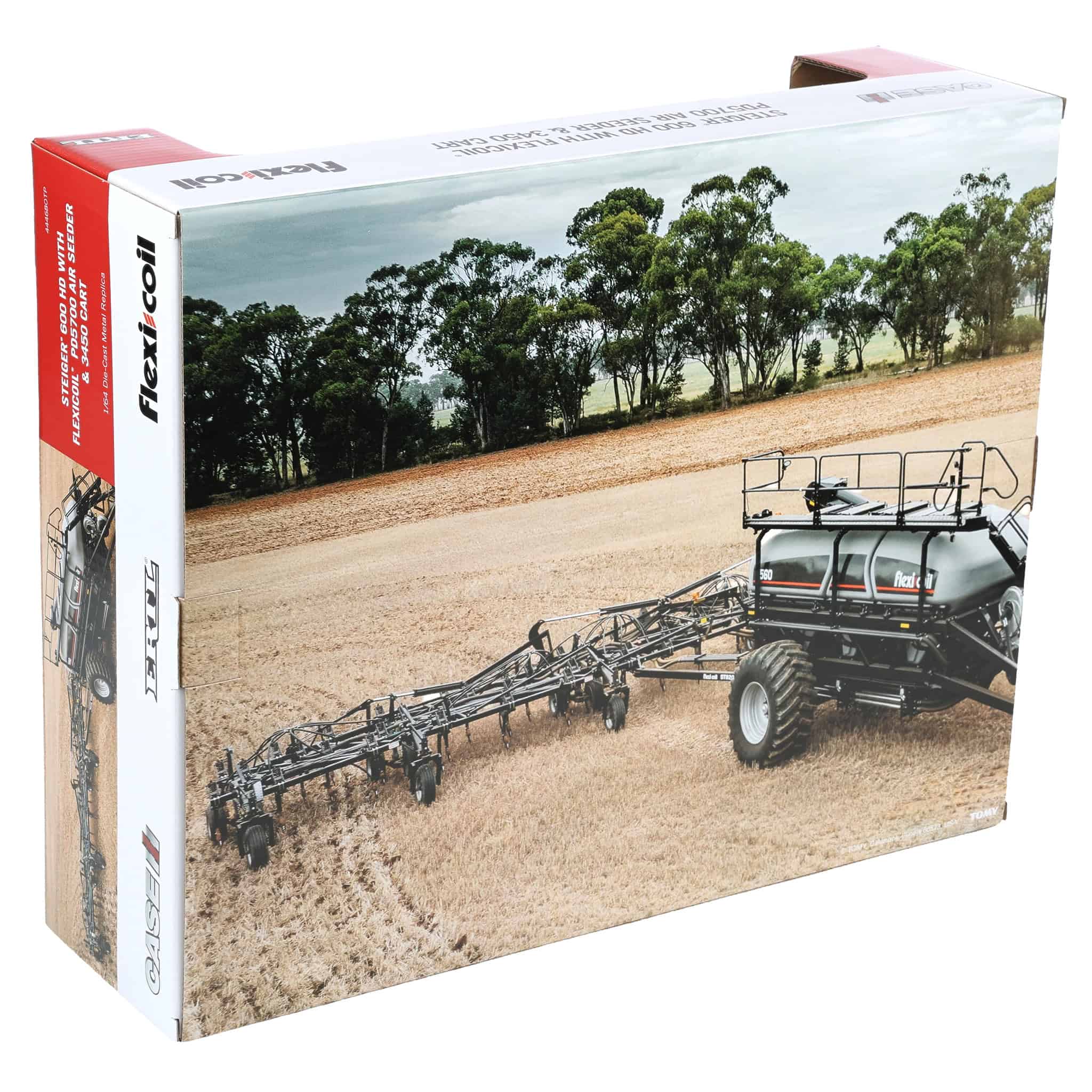 Steiger Green Chase Unit ~ 1/64 Case IH Steiger 600 HD Tractor with Flexi-Coil PD5700 Air Seeder & 3450 Cart, Outback Toys Exclusive - Image 10