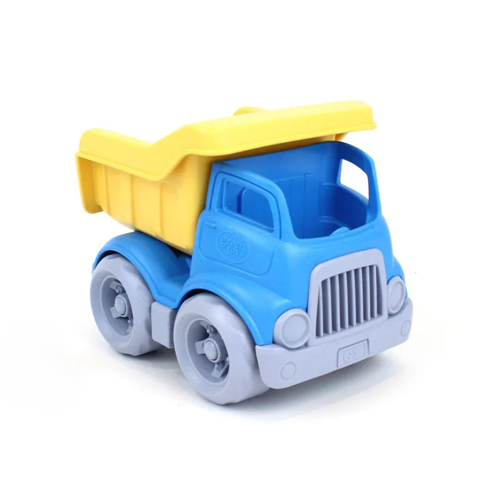 Green Toys Construction Trucks Set with Character Included - Image 2