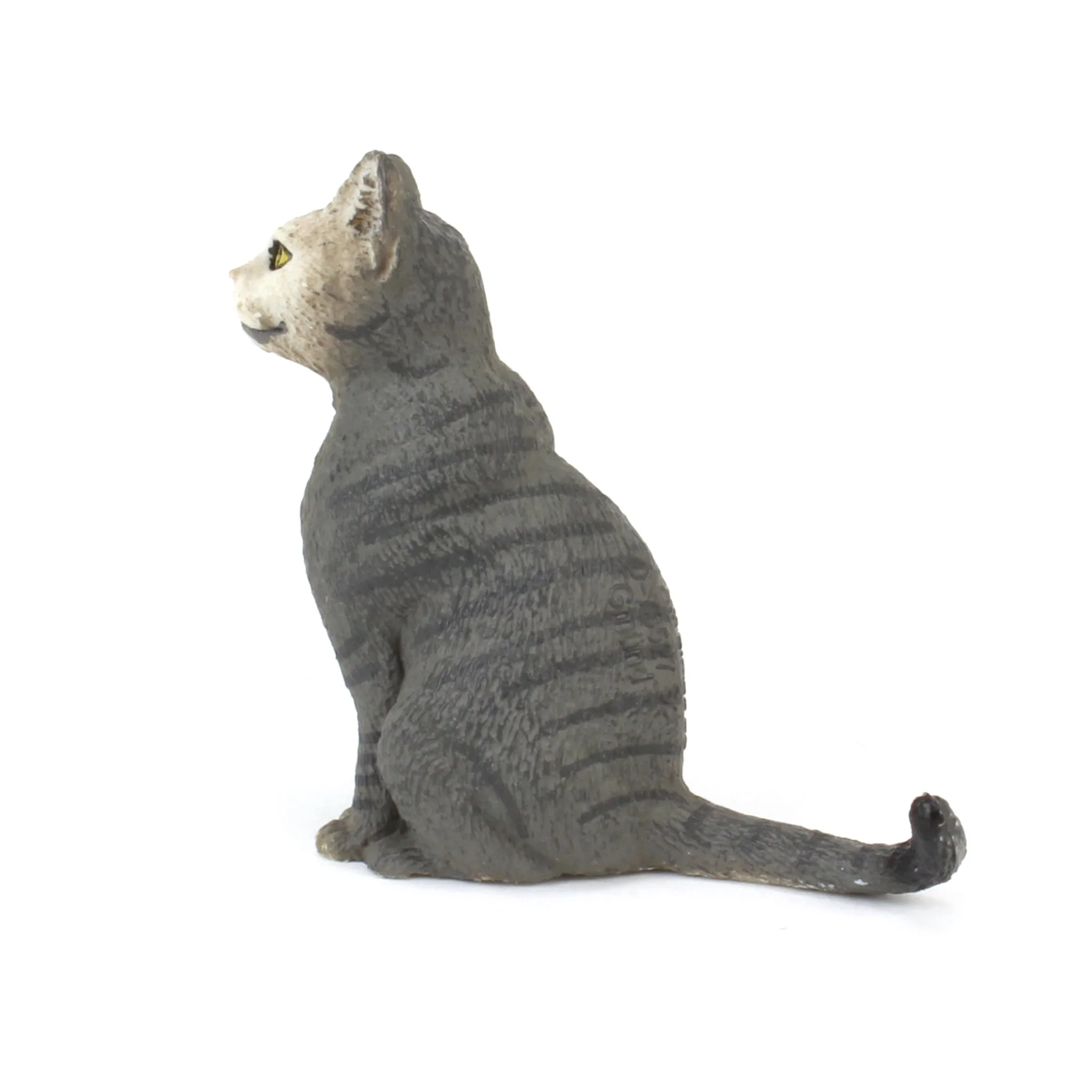 Grey Stripe Cat Sitting by Schleich - Image 4