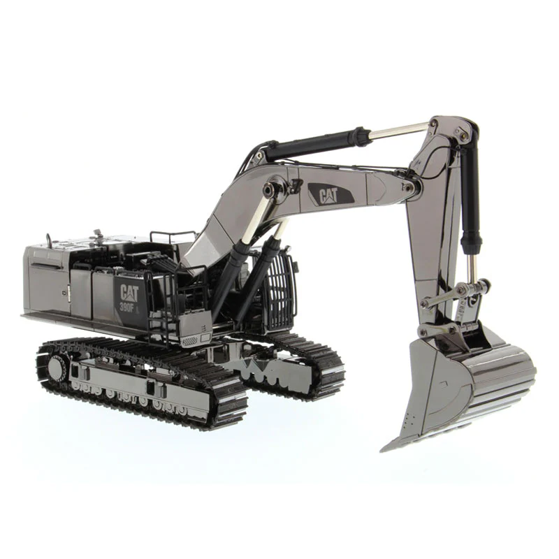 Gun Metal Finish ~ 1/50 Caterpillar 390F L Hydraulic Tracked Excavator by Diecast Masters - Image 2