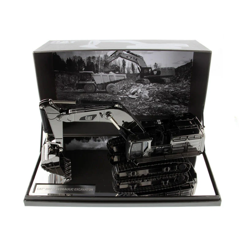 Gun Metal Finish ~ 1/50 Caterpillar 390F L Hydraulic Tracked Excavator by Diecast Masters - Image 7