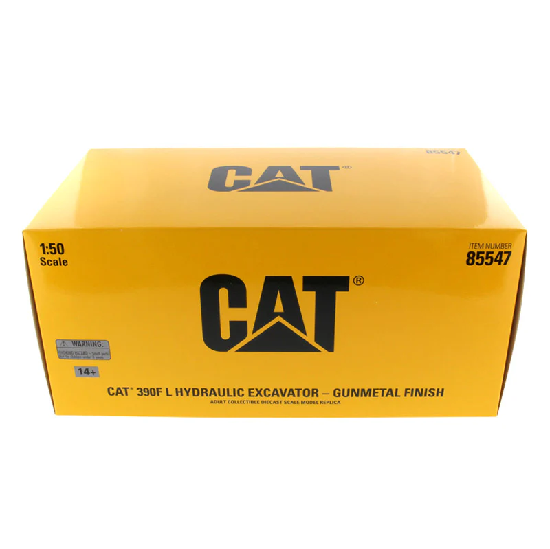 Gun Metal Finish ~ 1/50 Caterpillar 390F L Hydraulic Tracked Excavator by Diecast Masters - Image 8