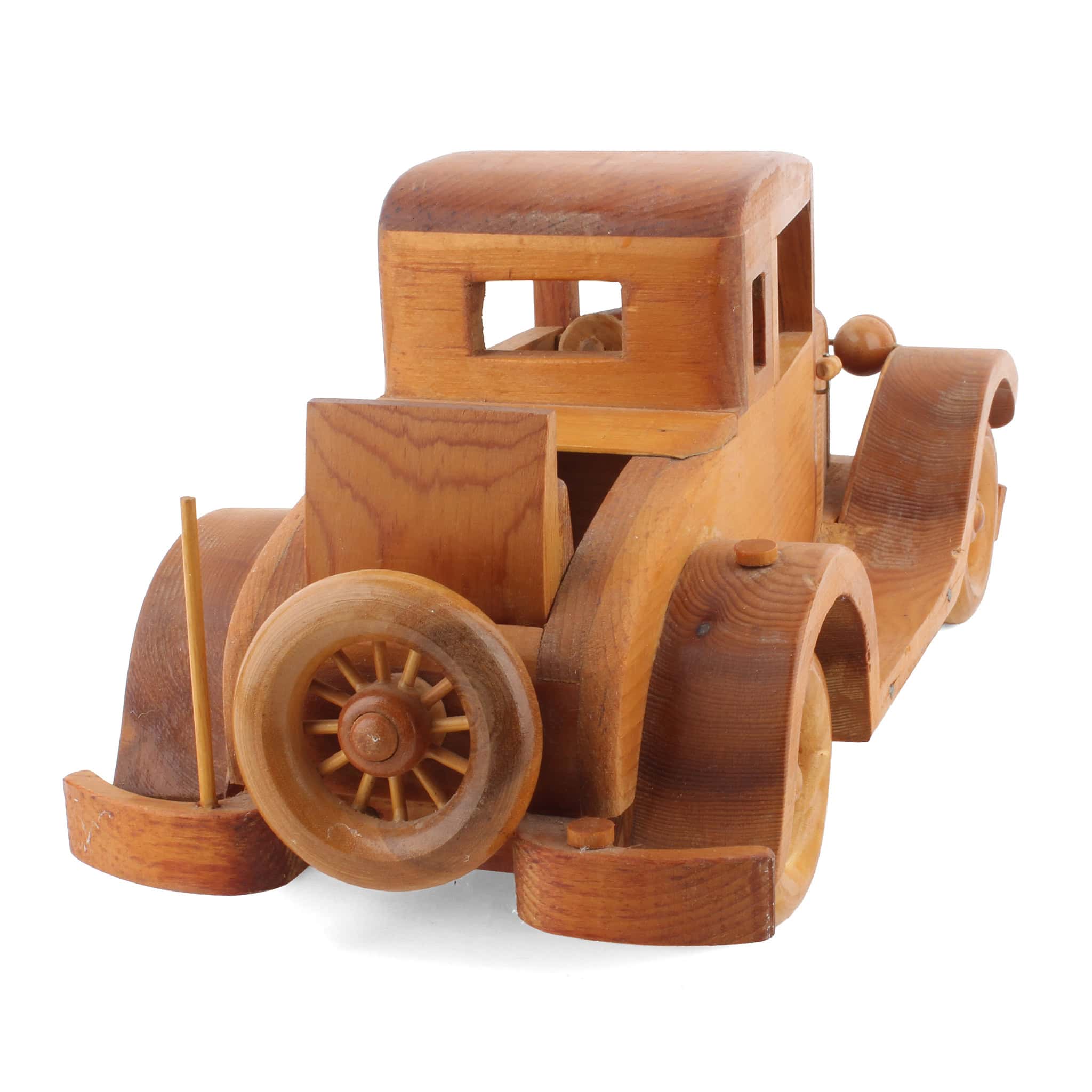 Hand Made Wood 1930's Style Car by James Young - Image 3