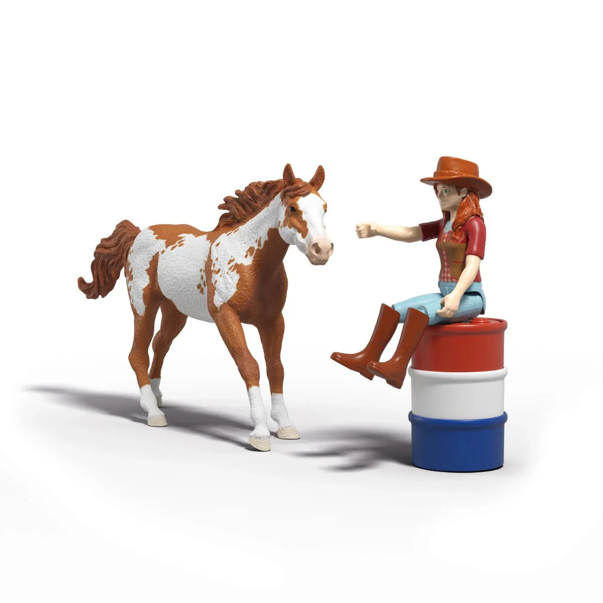 Hannah's Western Adventures Horse Barrel Racing Playset by Schleich - Image 4