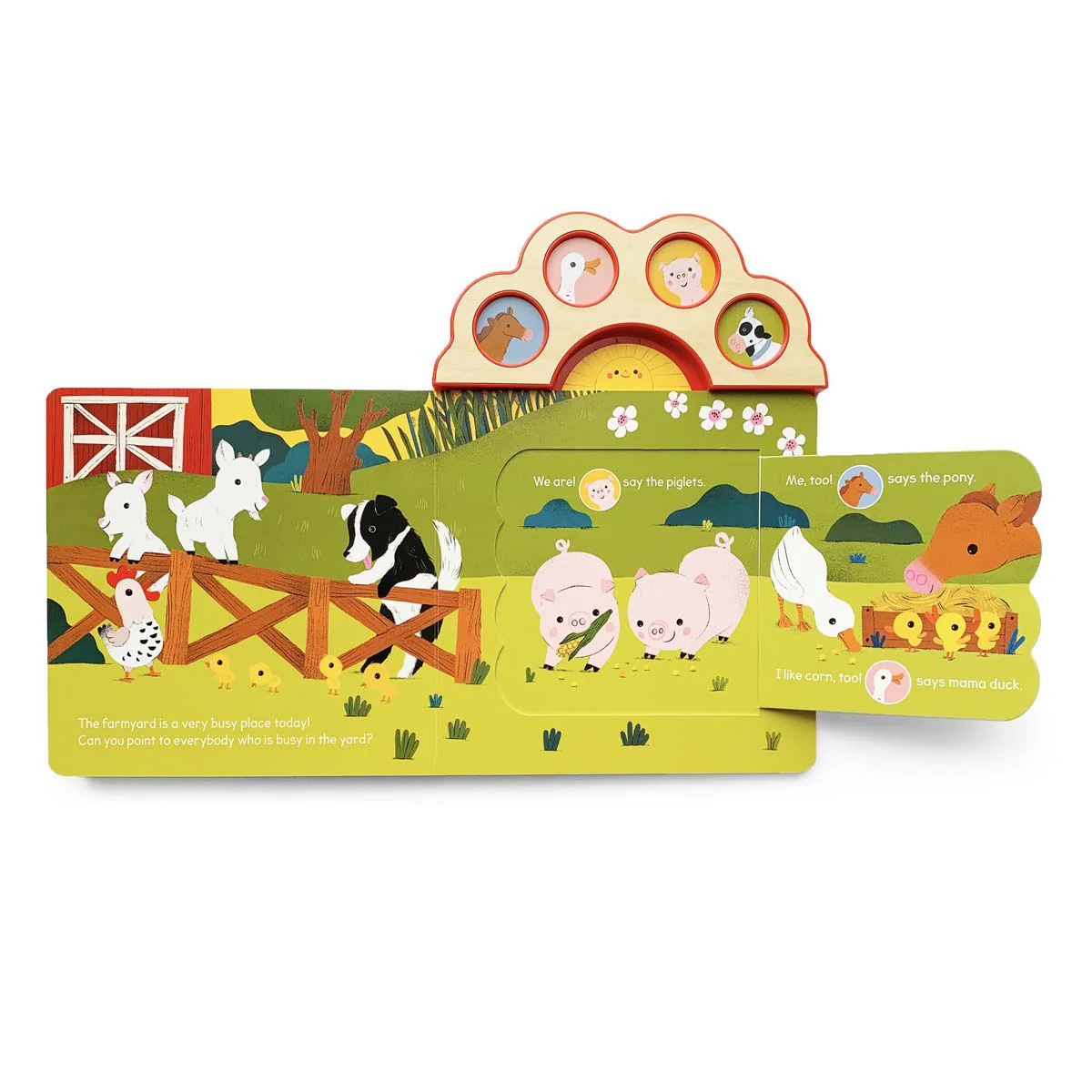 Hello, Farm! Lift-a-Sound Board Book - Image 2