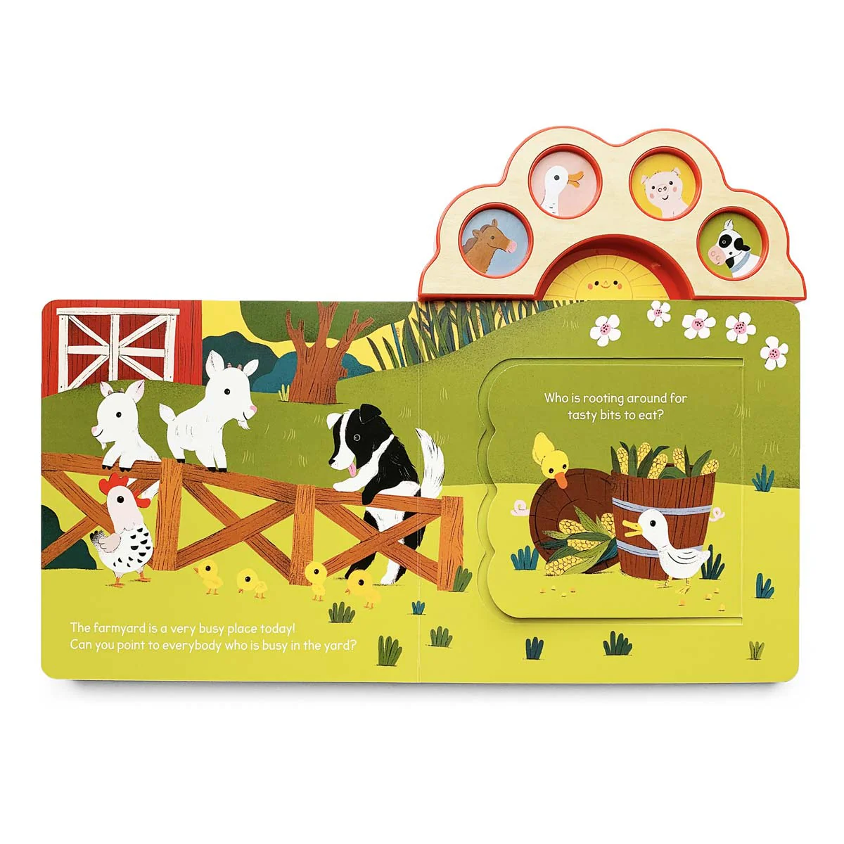 Hello, Farm! Lift-a-Sound Board Book - Image 3