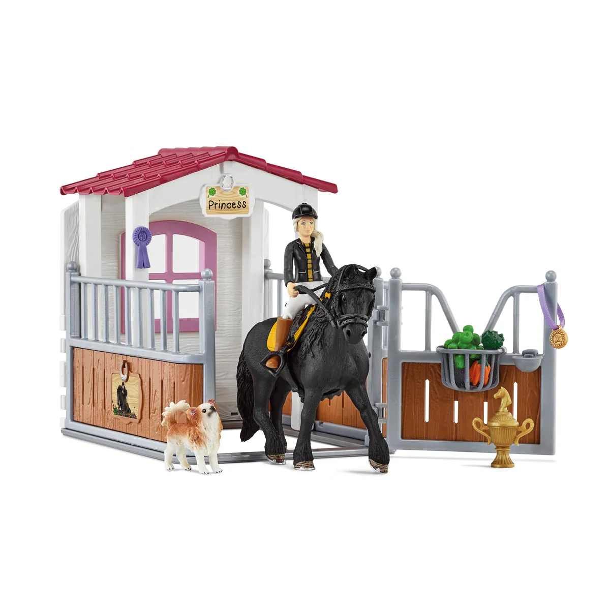 Horse Stall with Horse club Tori and Princess by Schleich