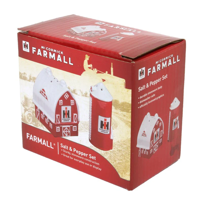 IH Barn and Silo Salt & Pepper Shaker Set - Image 3