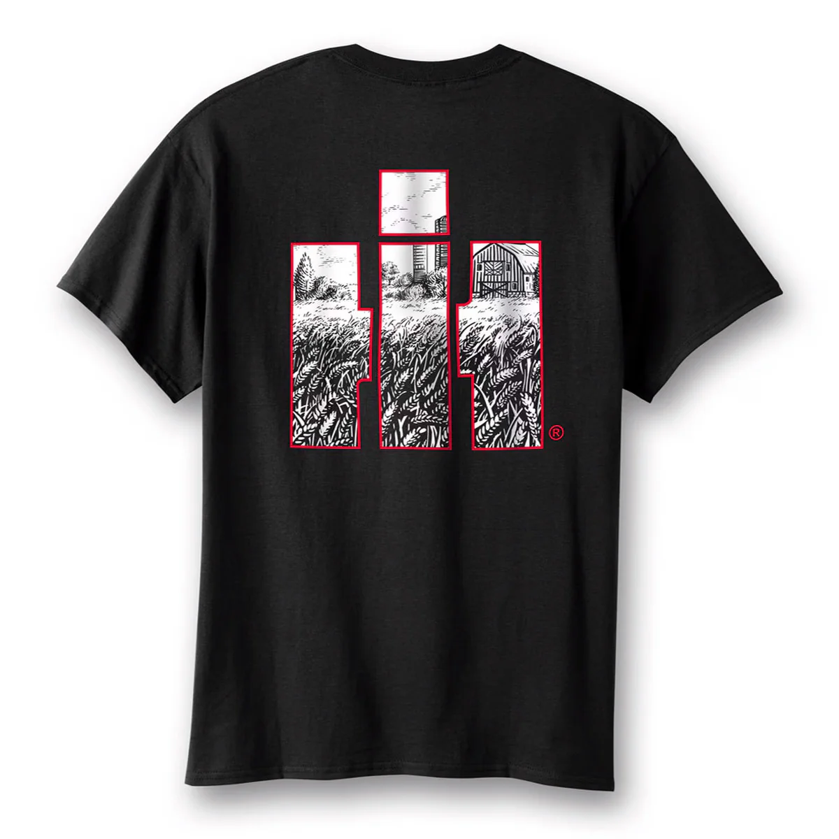 IH Farm Black T-Shirt - Image 2