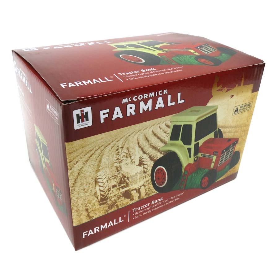 IH Farmall 1066 Polyresin Tractor Bank - Image 3