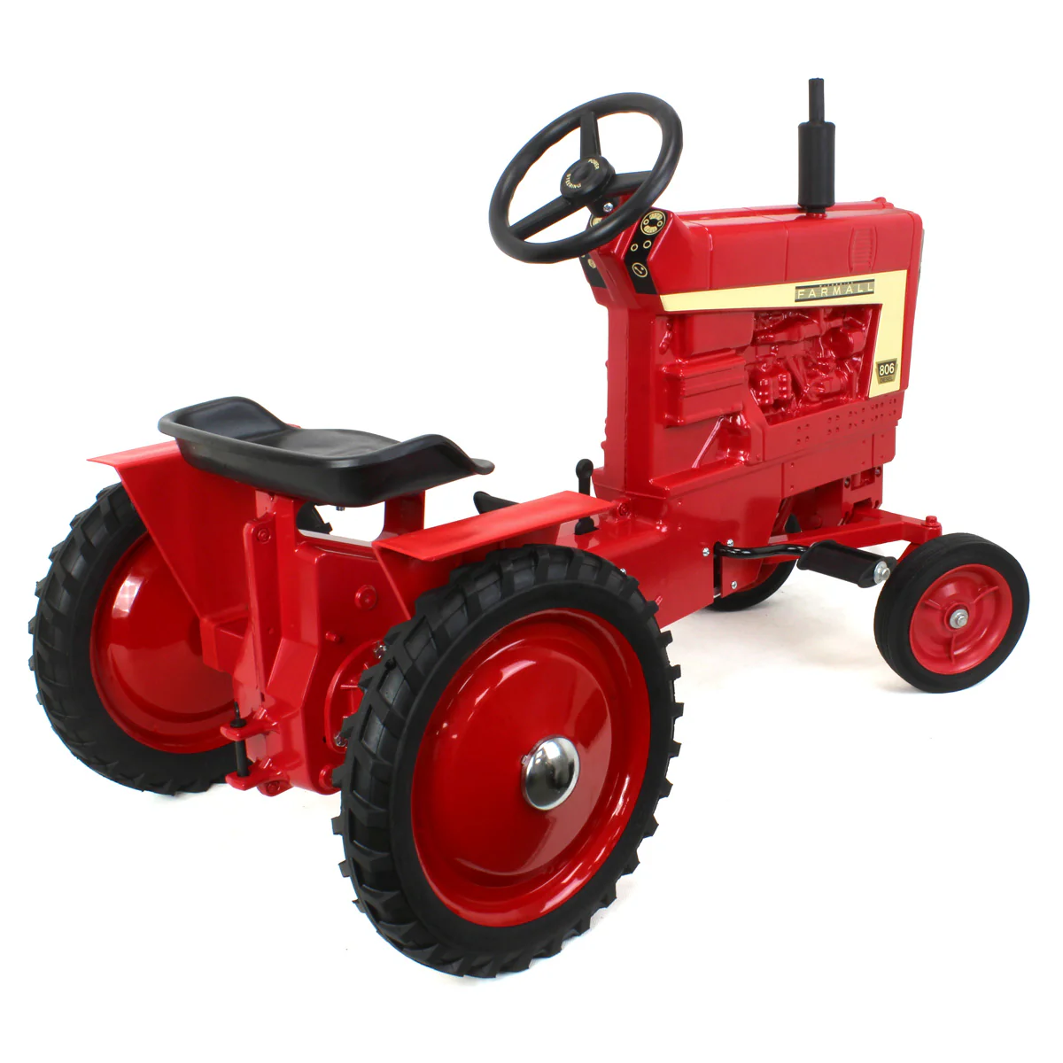 IH Farmall 806 Wide Front Pedal Tractor with Fenders & Muffler by Scale Models, Farmall 100 Years - Image 3
