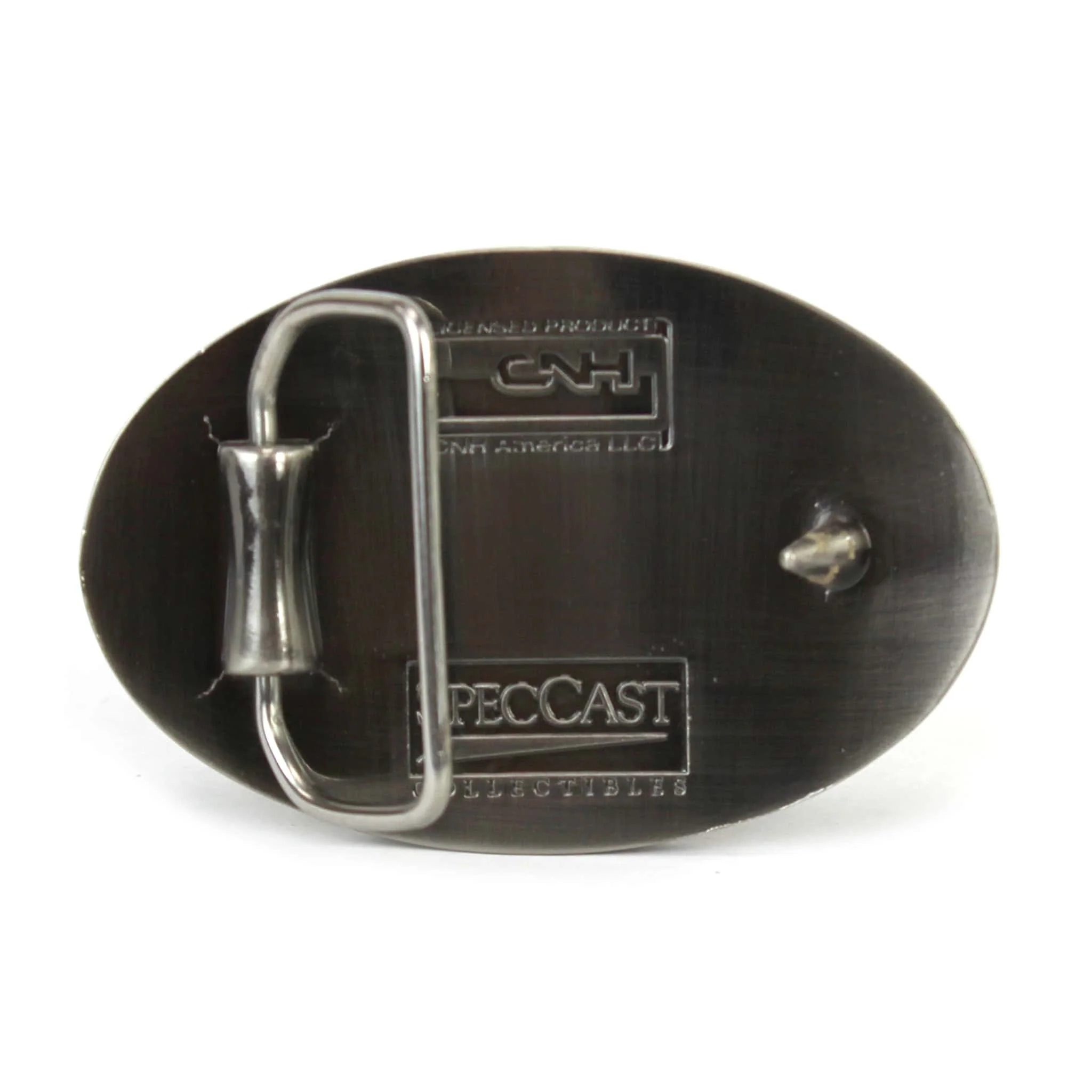 IH Farmall Brushed Pewter Belt Buckle - Image 2