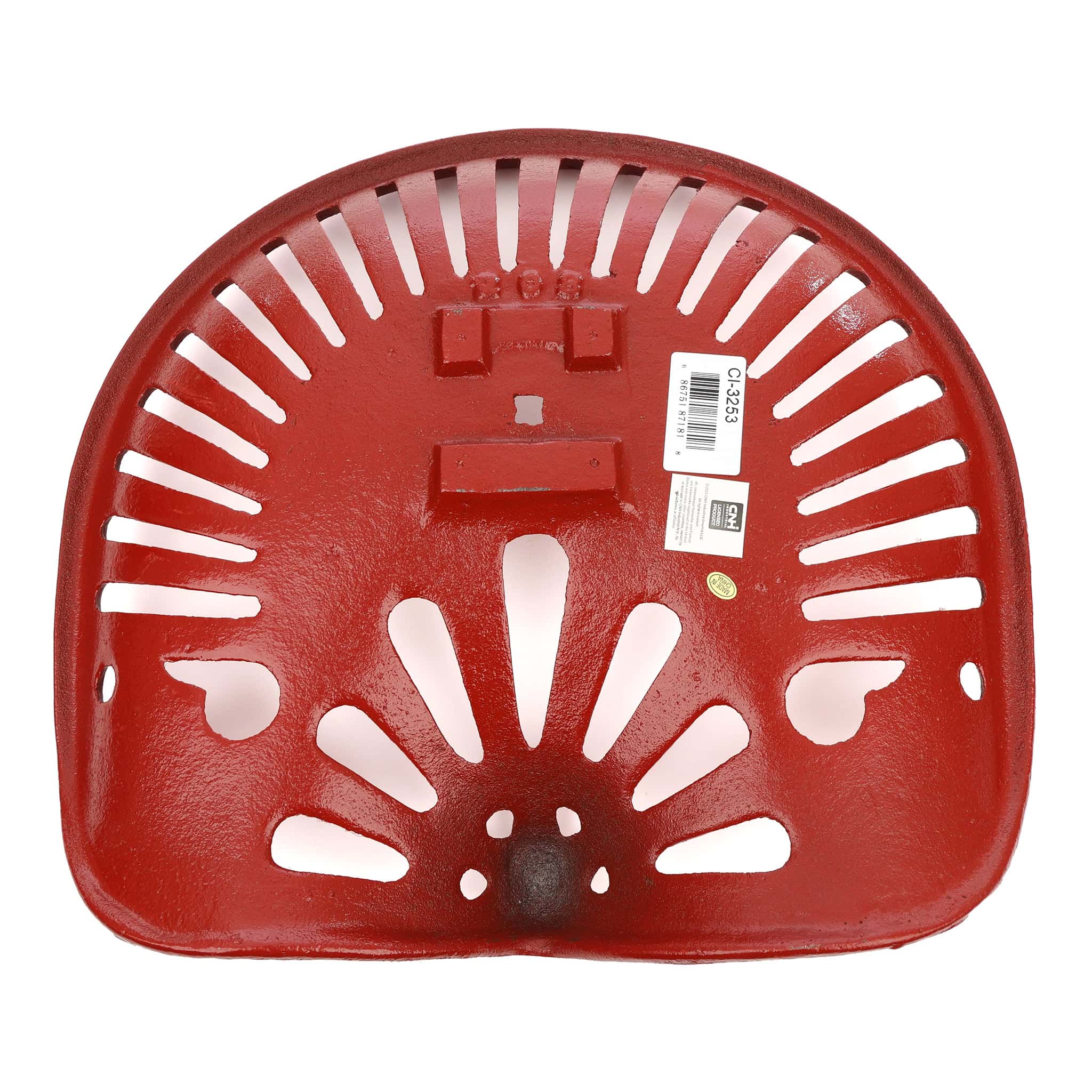 IH Farmall Cast Iron Tractor Seat - Image 3