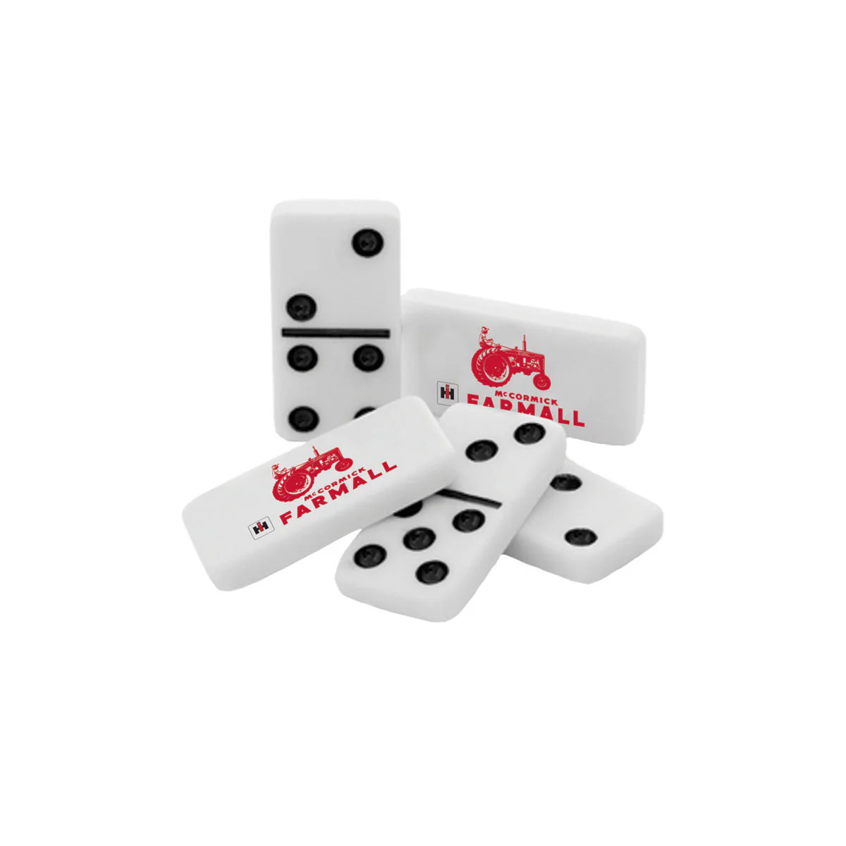 IH Farmall McCormick 28 Piece Domino Set - Image 2