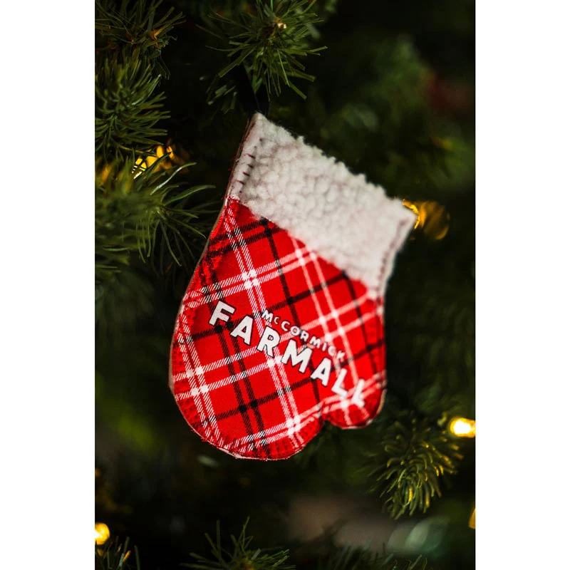 IH Farmall Mini Mitten Ornament - Image 2