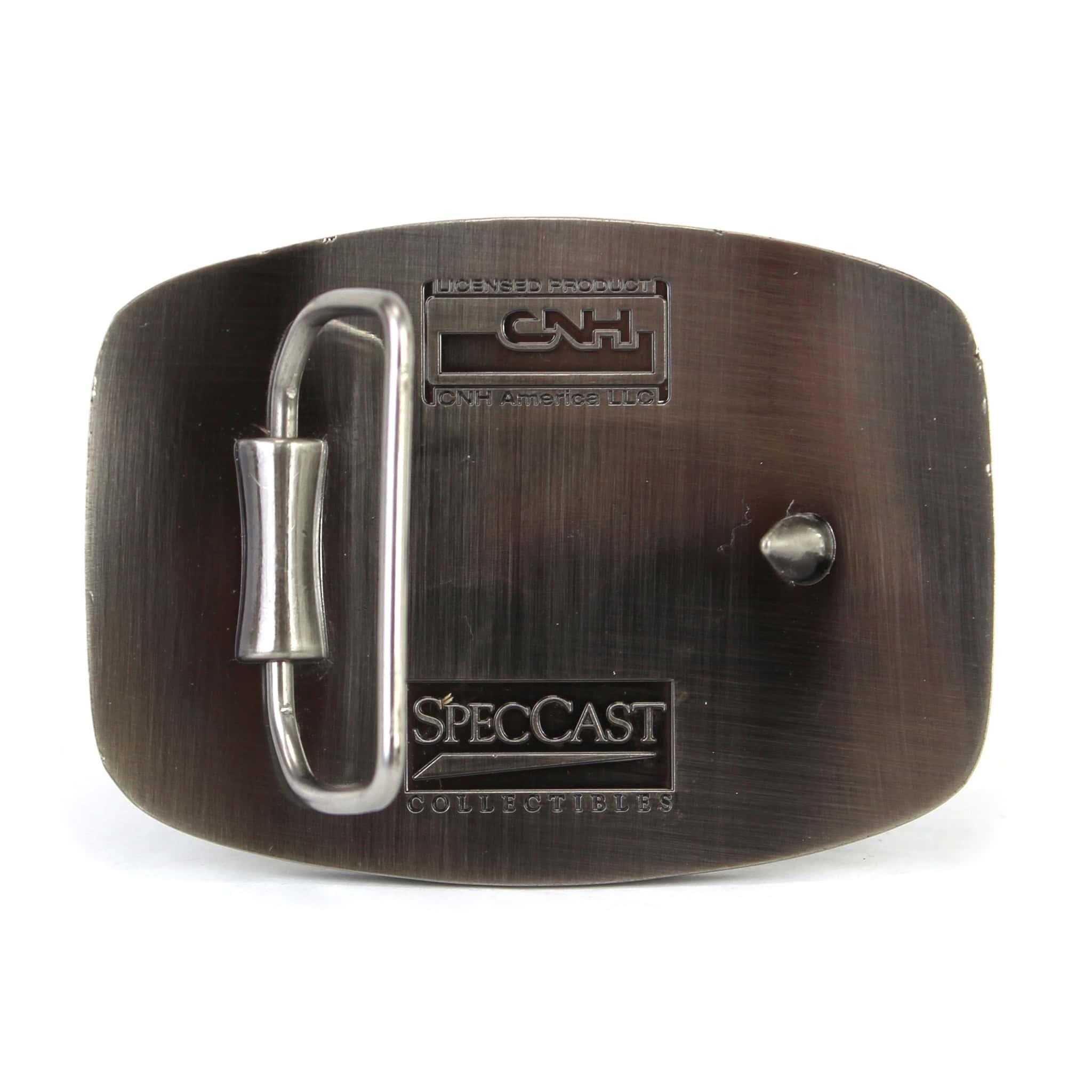 IH 'Farming is Our Business' Brushed Pewter Buckle - Image 2