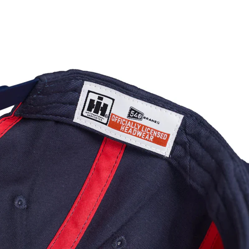 IH Logo Navy Blue Baseball Cap with American Flag Star-Filled IH Logo - Image 4