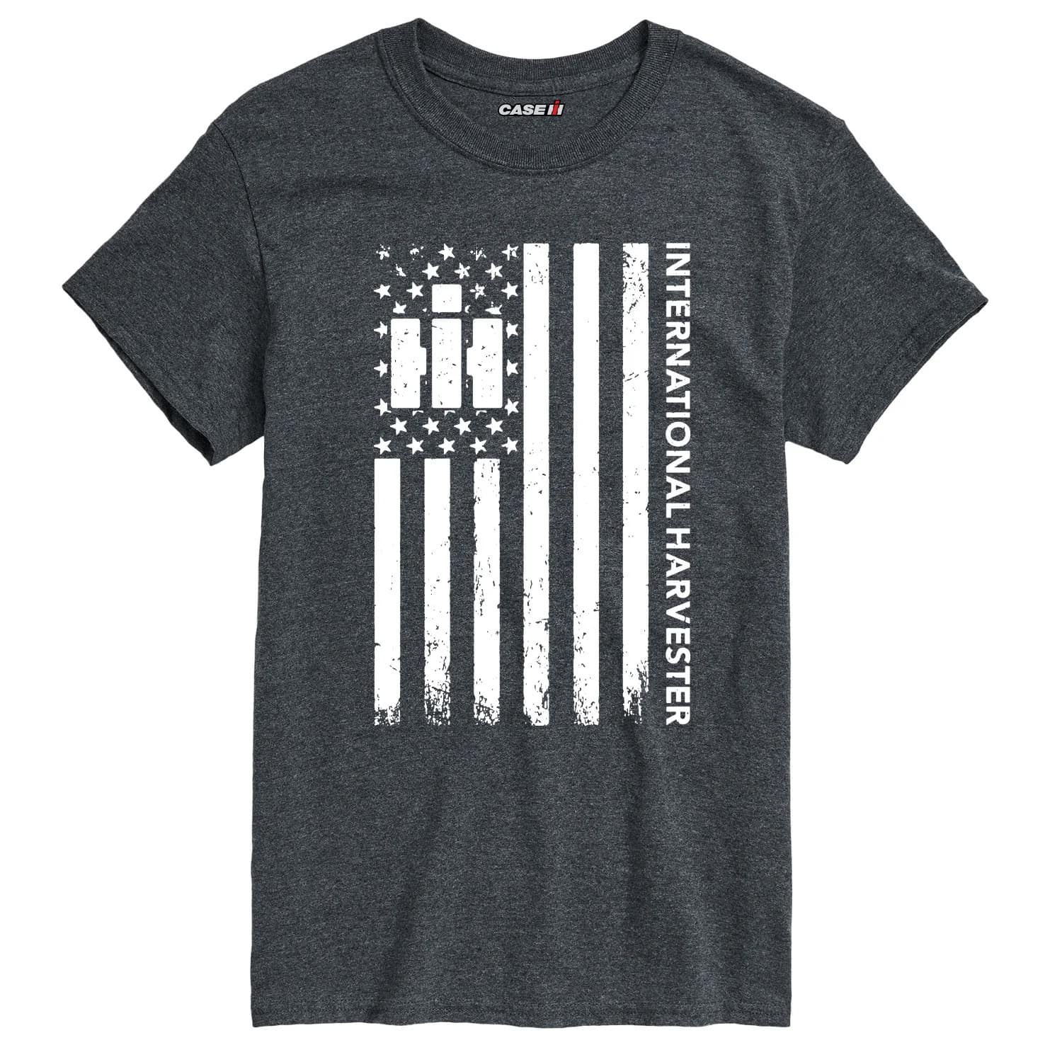 IH Logo Vertical Flag Men's Shortsleeve T-Shirt - Image 2
