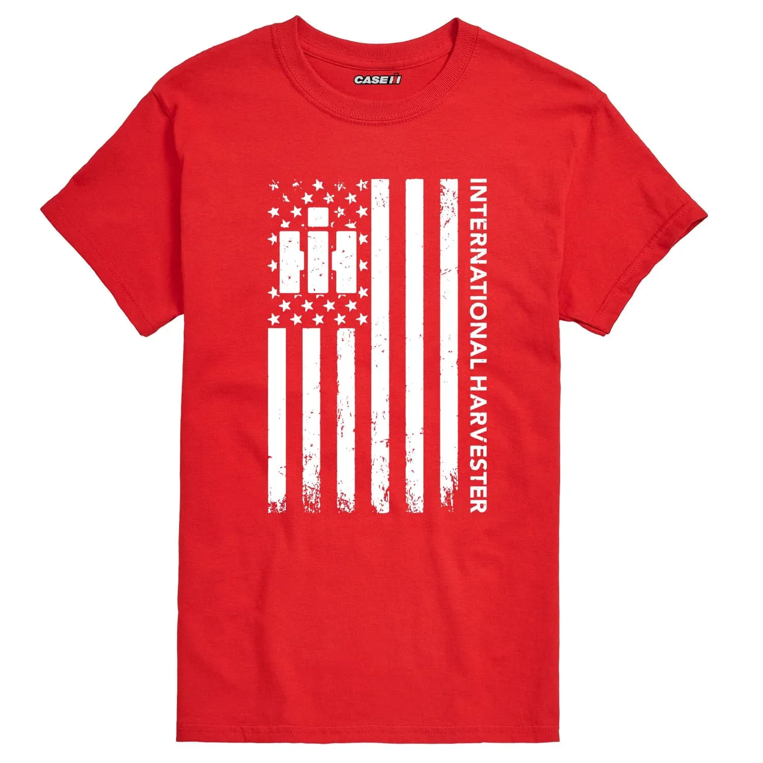 IH Logo Vertical Flag Men's Shortsleeve T-Shirt - Image 3
