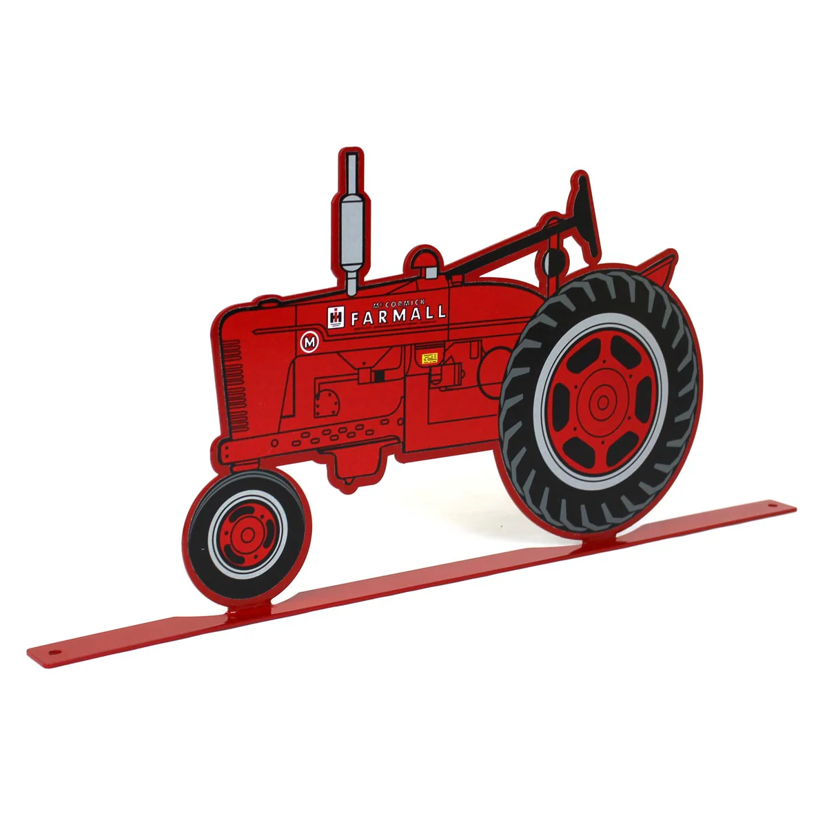 IH McCormick Farmall M Tractor Mailbox Topper - Image 2