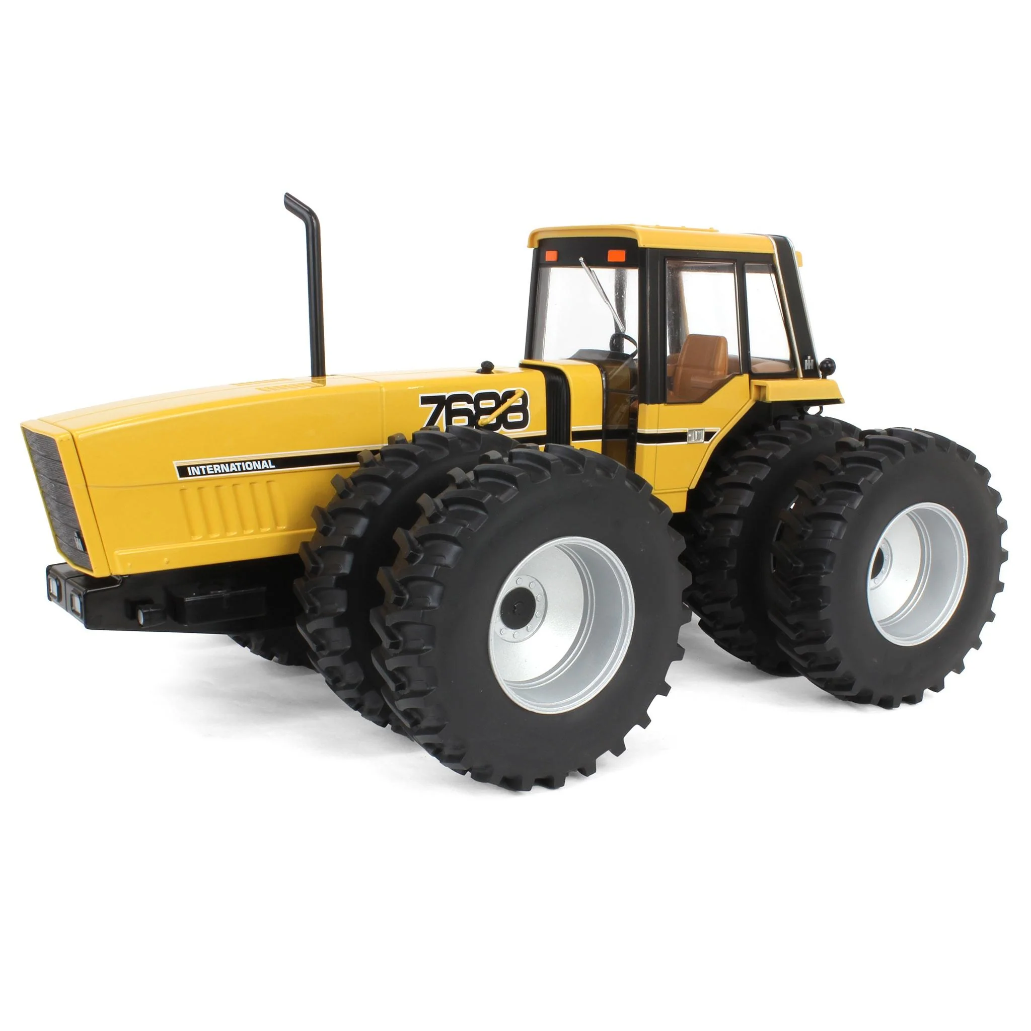 Industrial Yellow ~ 1/16 International 7688 Super 70 Series 2+2 Tractor, 3rd in Outback Toys Exclusive Series, ERTL Prestige