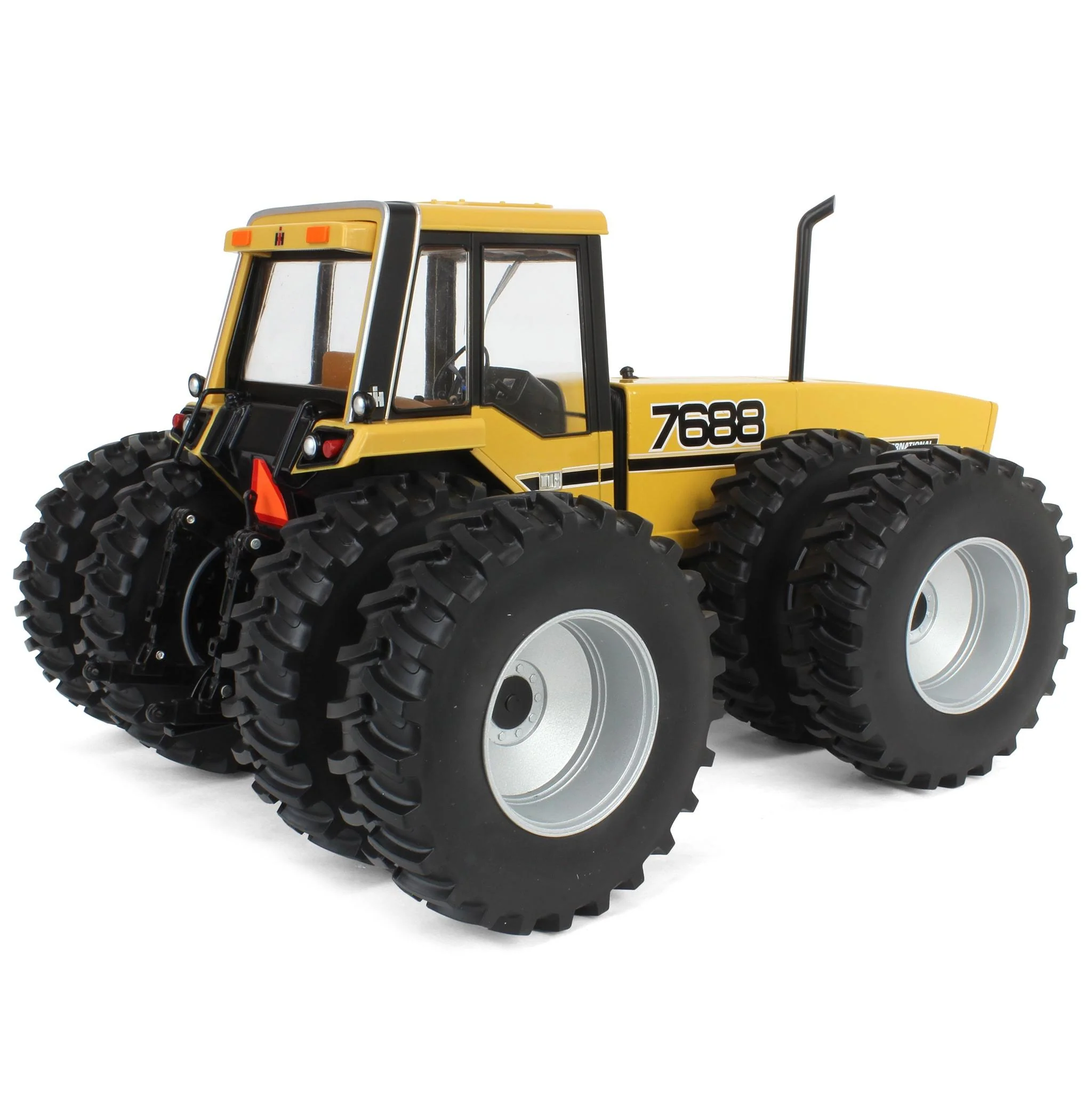 Industrial Yellow ~ 1/16 International 7688 Super 70 Series 2+2 Tractor, 3rd in Outback Toys Exclusive Series, ERTL Prestige - Image 3