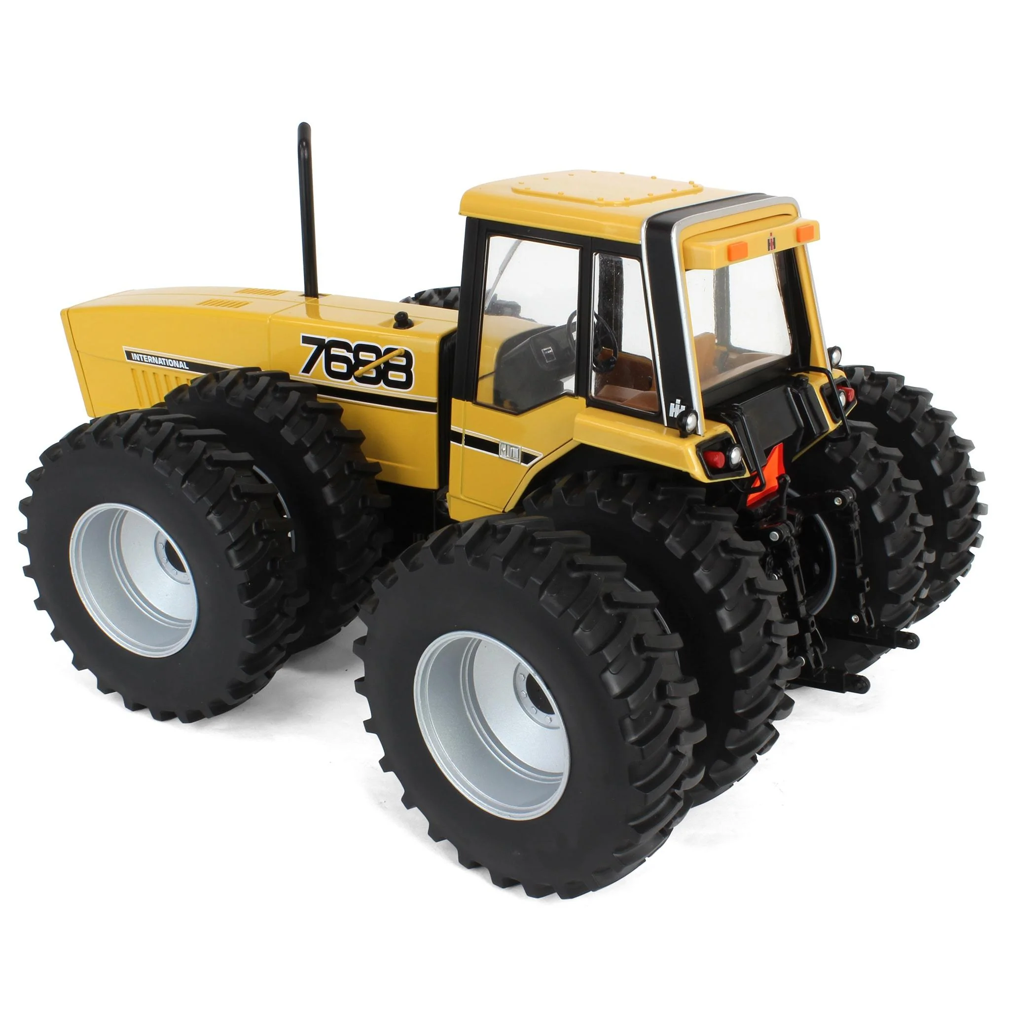 Industrial Yellow ~ 1/16 International 7688 Super 70 Series 2+2 Tractor, 3rd in Outback Toys Exclusive Series, ERTL Prestige - Image 5