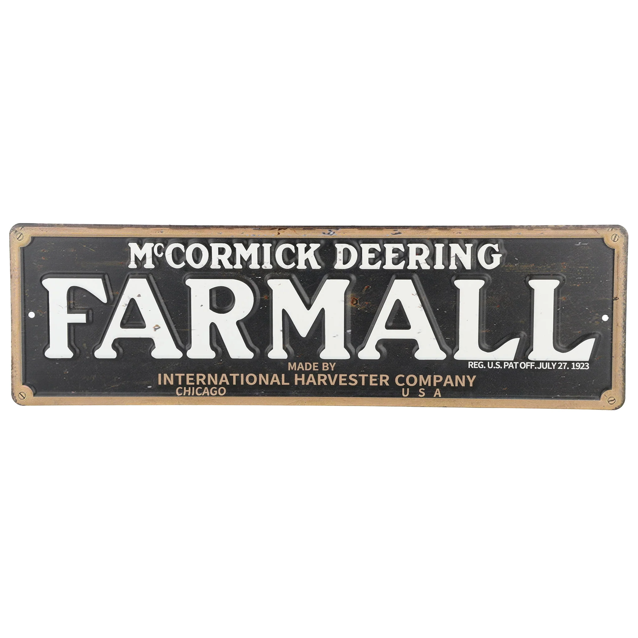 International Harvester 15" McCormick Deering Metal Sign