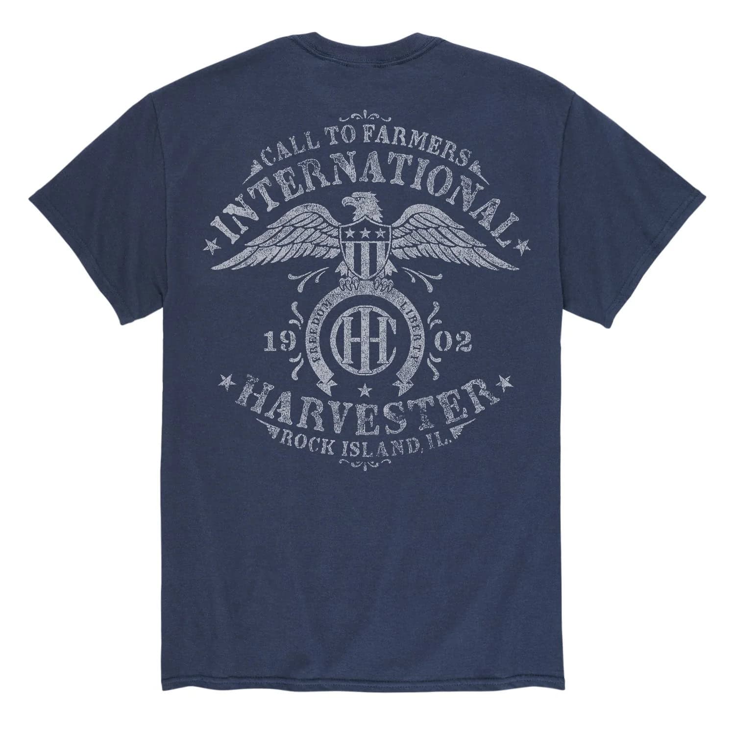 International Harvester Co. Vintage Logo Call to Farmers Men's Shortsleeve T-Shirt