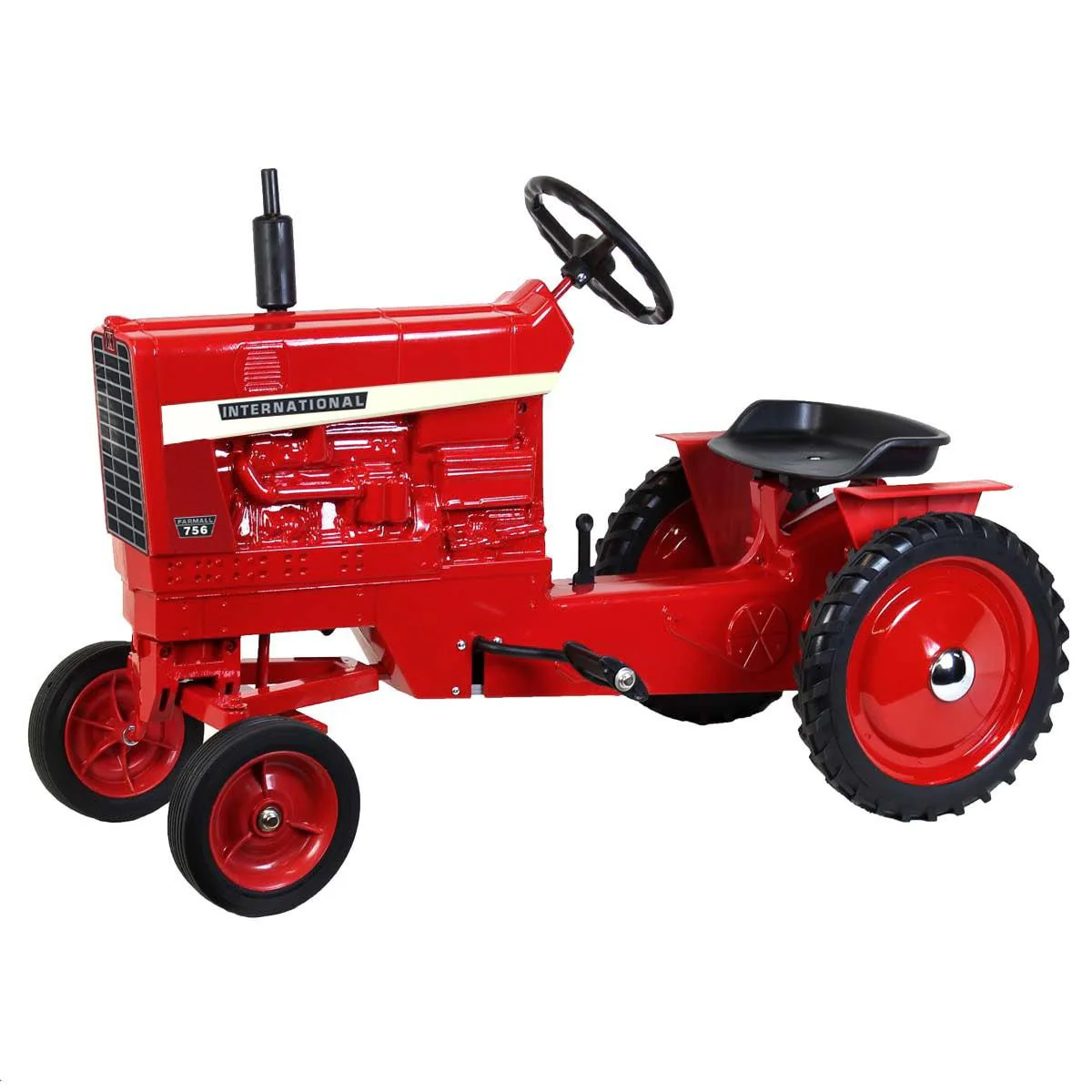 International Harvester Pedal Tractor by Scale Models with IH 886 & Farmall 756 Decal Sheets