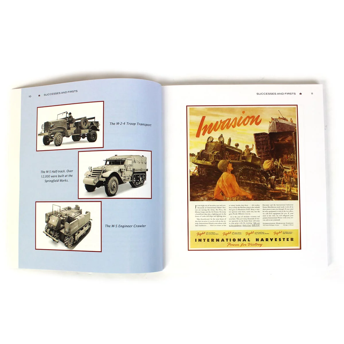 International Harvester Successes and Industry Firsts 1940-1980, Color 172 Page Book by Paul Wallem - Image 4