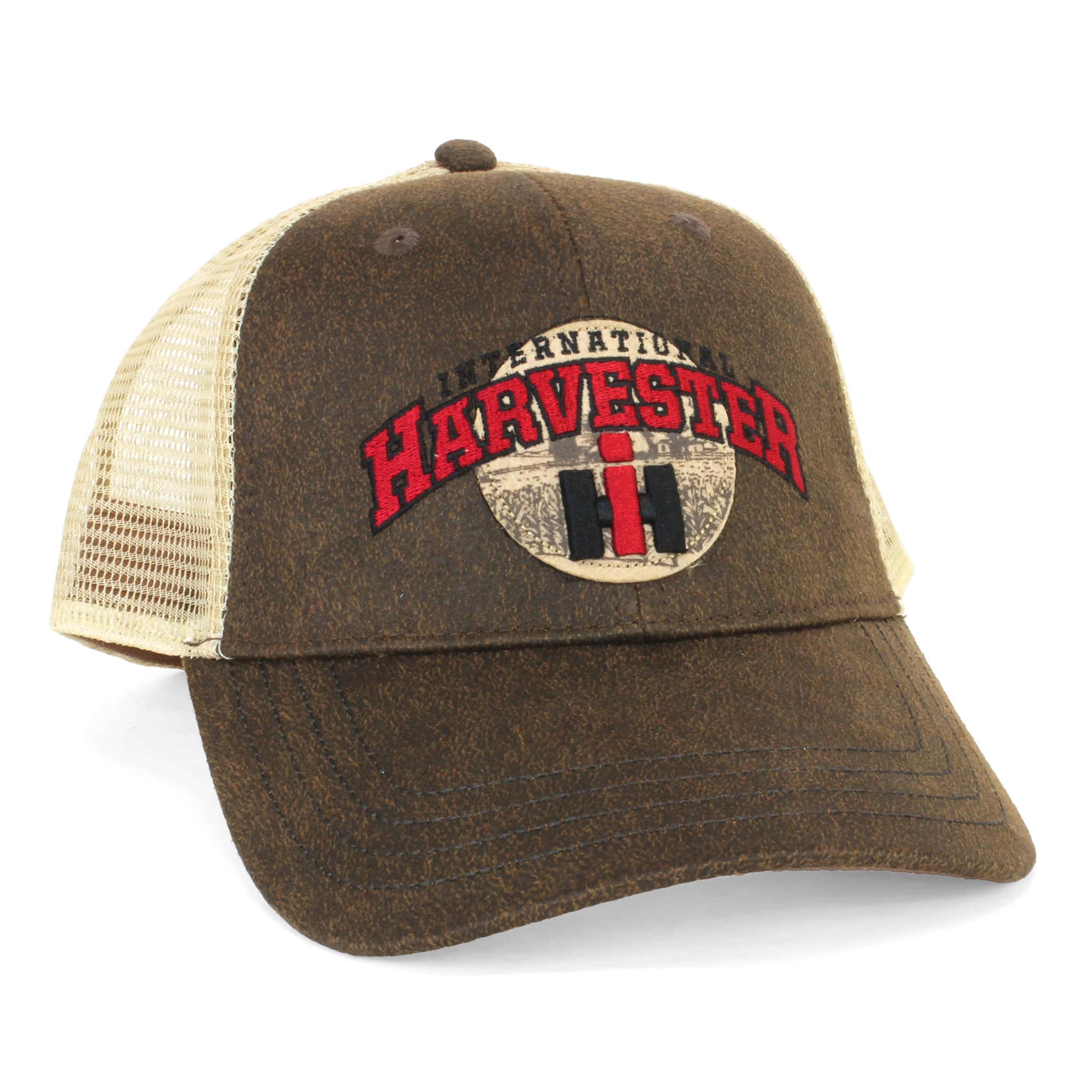 International Harvester Washed Wax Cloth Cap A1608