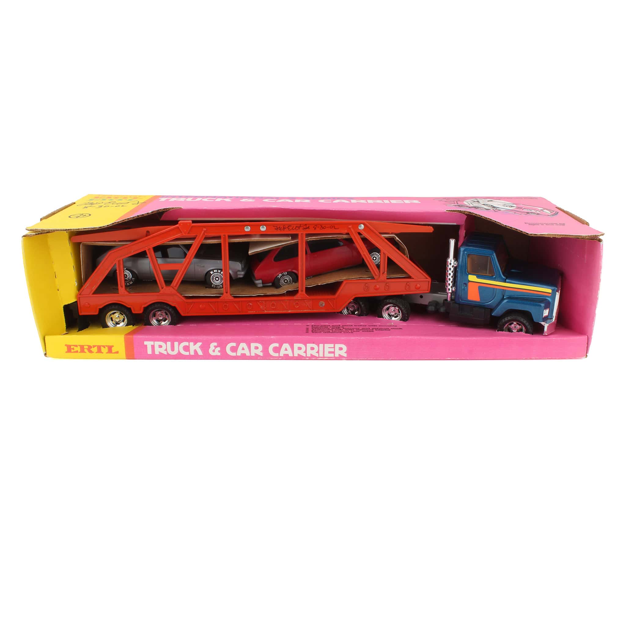 International S Series Truck & Car Carrier by ERTL, Signed by Fred Ertl - Image 2