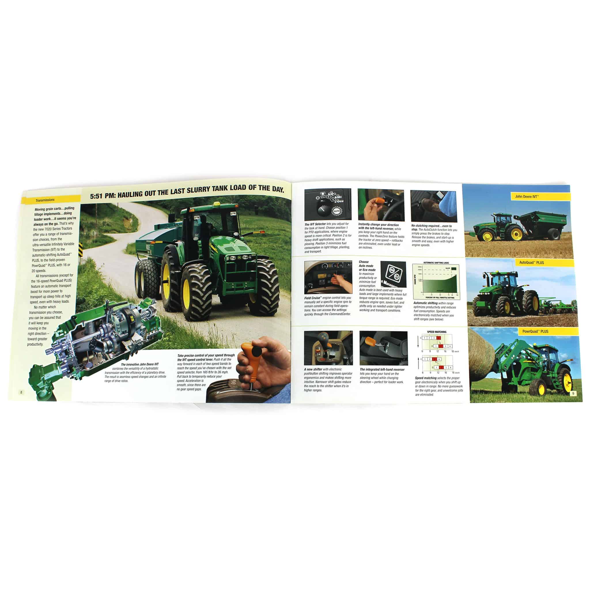 John Deere 140- to 170-PTO HP Tractor 7020 Series Sales Brochure - Image 3