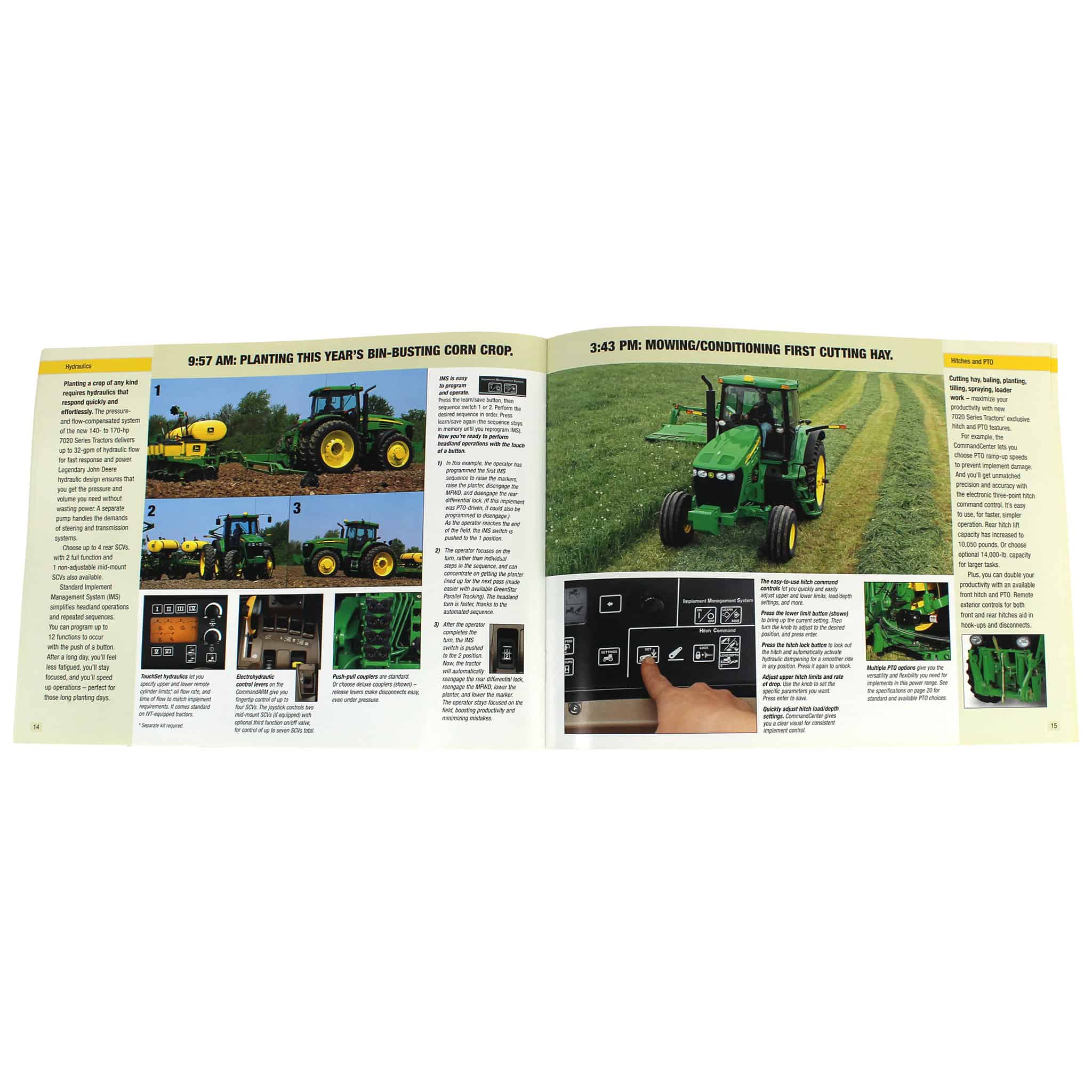 John Deere 140- to 170-PTO HP Tractor 7020 Series Sales Brochure - Image 4