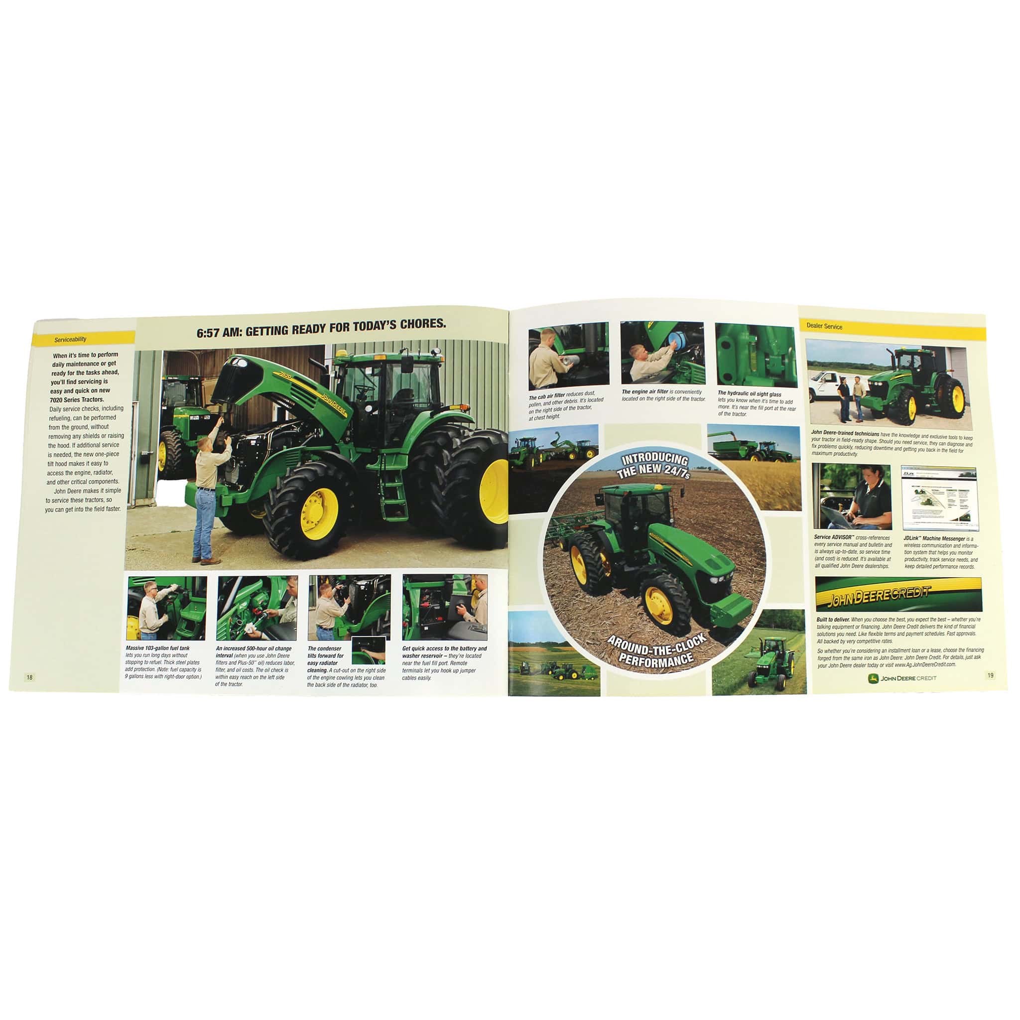 John Deere 140- to 170-PTO HP Tractor 7020 Series Sales Brochure - Image 5