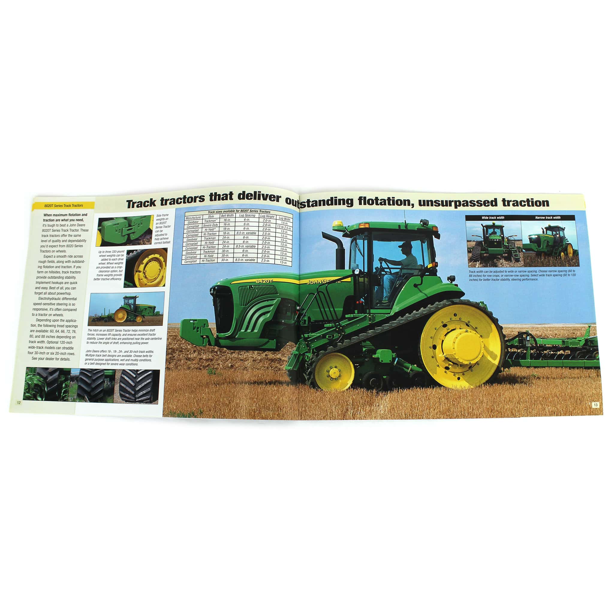 John Deere 170- to 255-PTO HP Tractor 8020/8020T Series Sales Brochure - Image 2