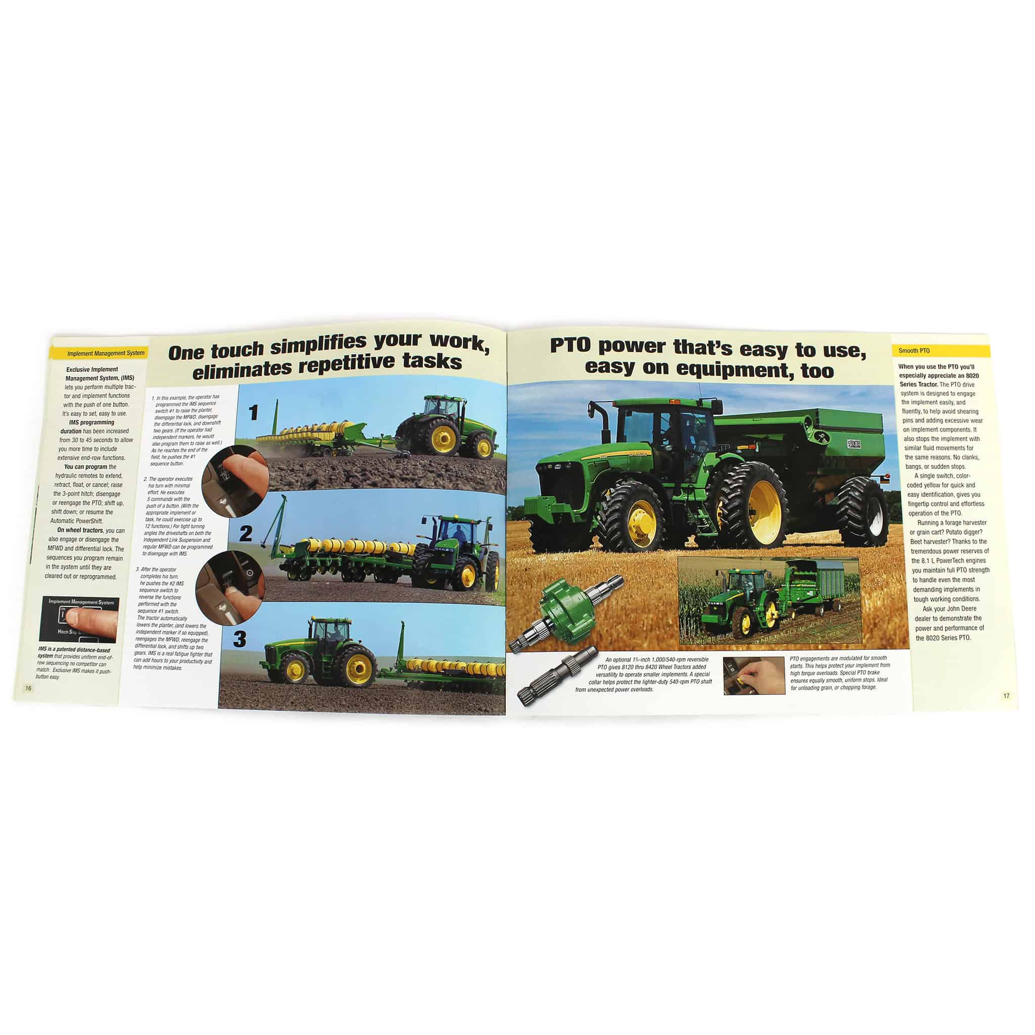 John Deere 170- to 255-PTO HP Tractor 8020/8020T Series Sales Brochure - Image 3