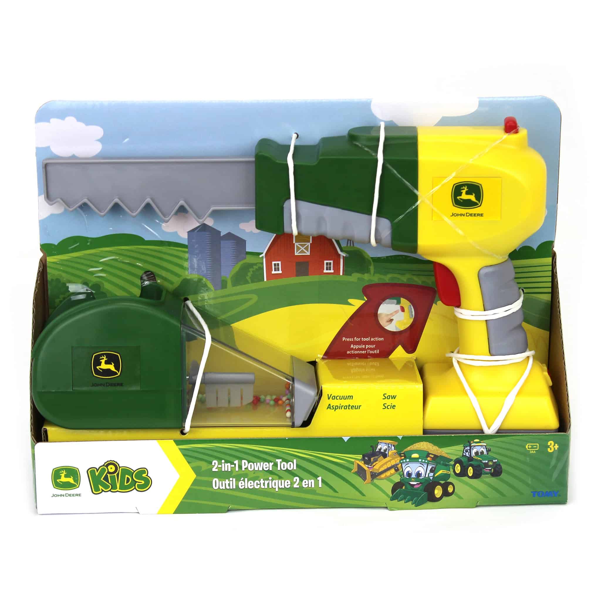 John Deere 2-in-1 Power Tool Toy by ERTL - Image 8